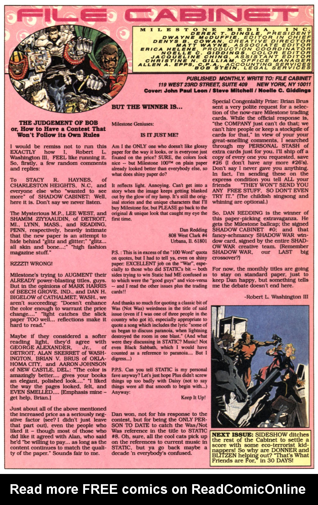 Read online Shadow Cabinet comic -  Issue #2 - 24