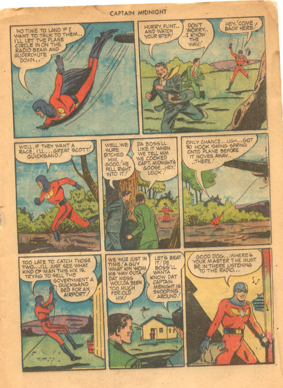 Read online Captain Midnight (1942) comic -  Issue #23 - 17