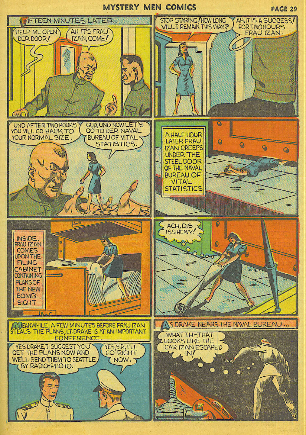 Read online Mystery Men Comics comic -  Issue #23 - 31