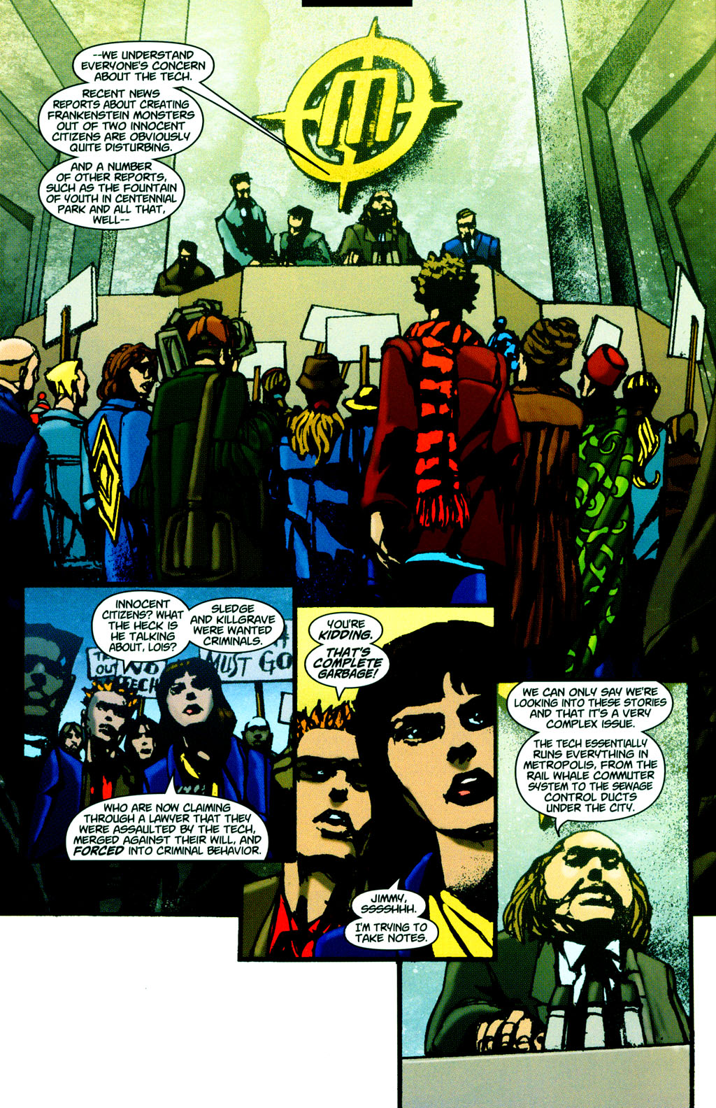 Read online Superman: Metropolis comic -  Issue #6 - 7