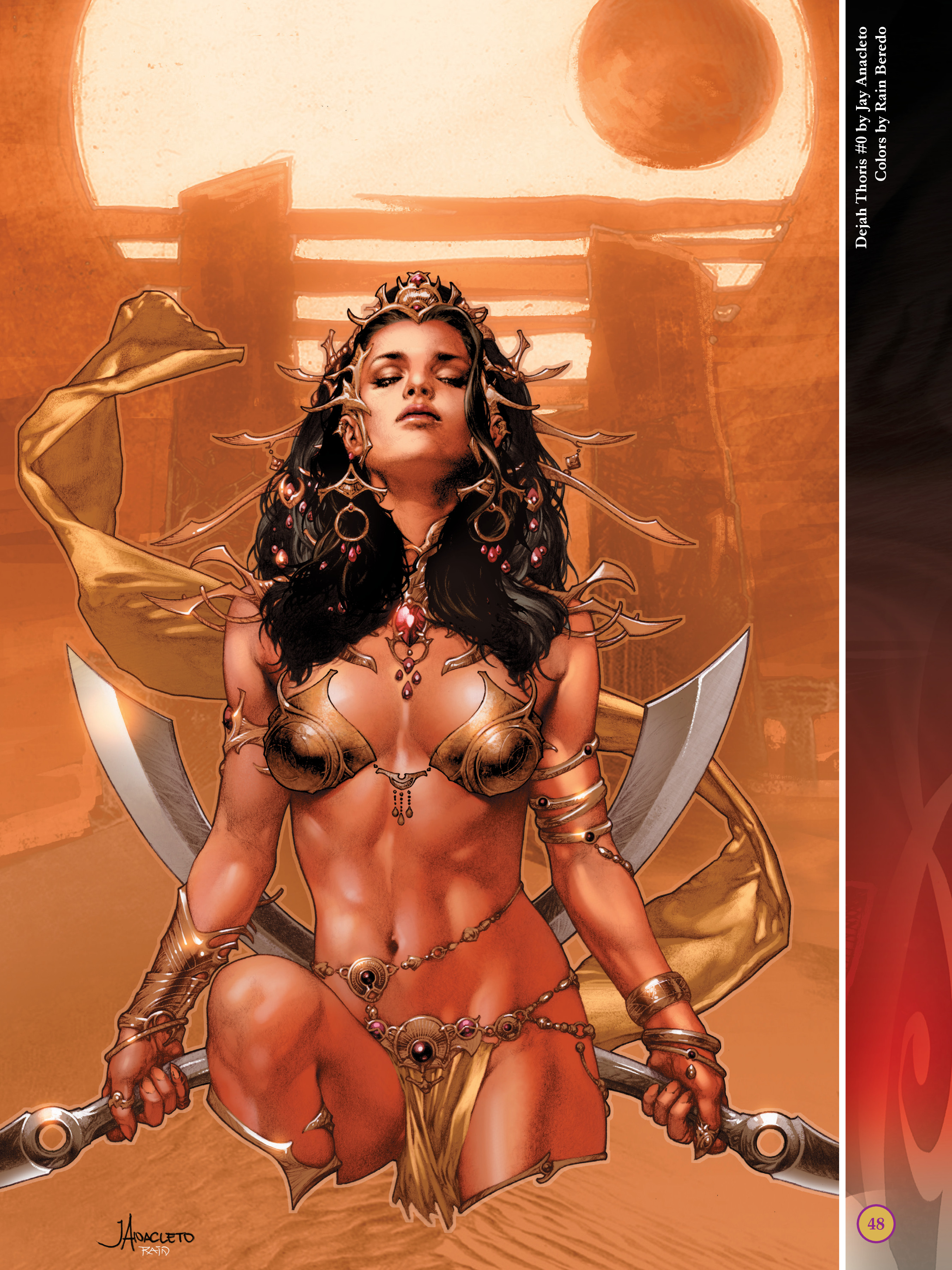 Read online The Art of Dejah Thoris and the Worlds of Mars comic -  Issue # TPB 2 (Part 1) - 47