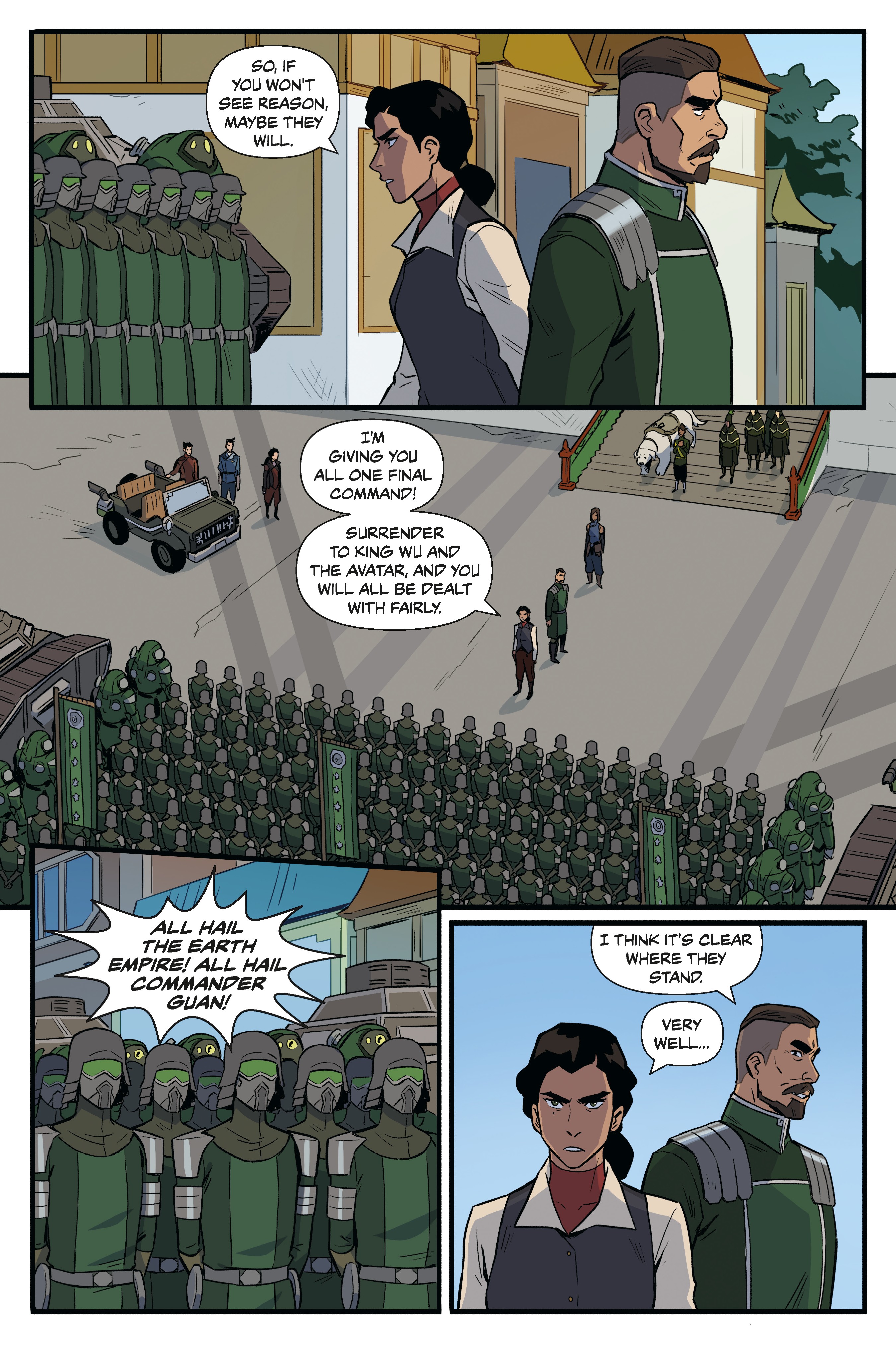 Read online Nickelodeon The Legend of Korra: Ruins of the Empire comic -  Issue # TPB 1 - 62