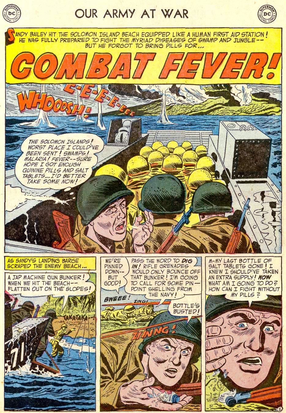 Read online Our Army at War (1952) comic -  Issue #13 - 11