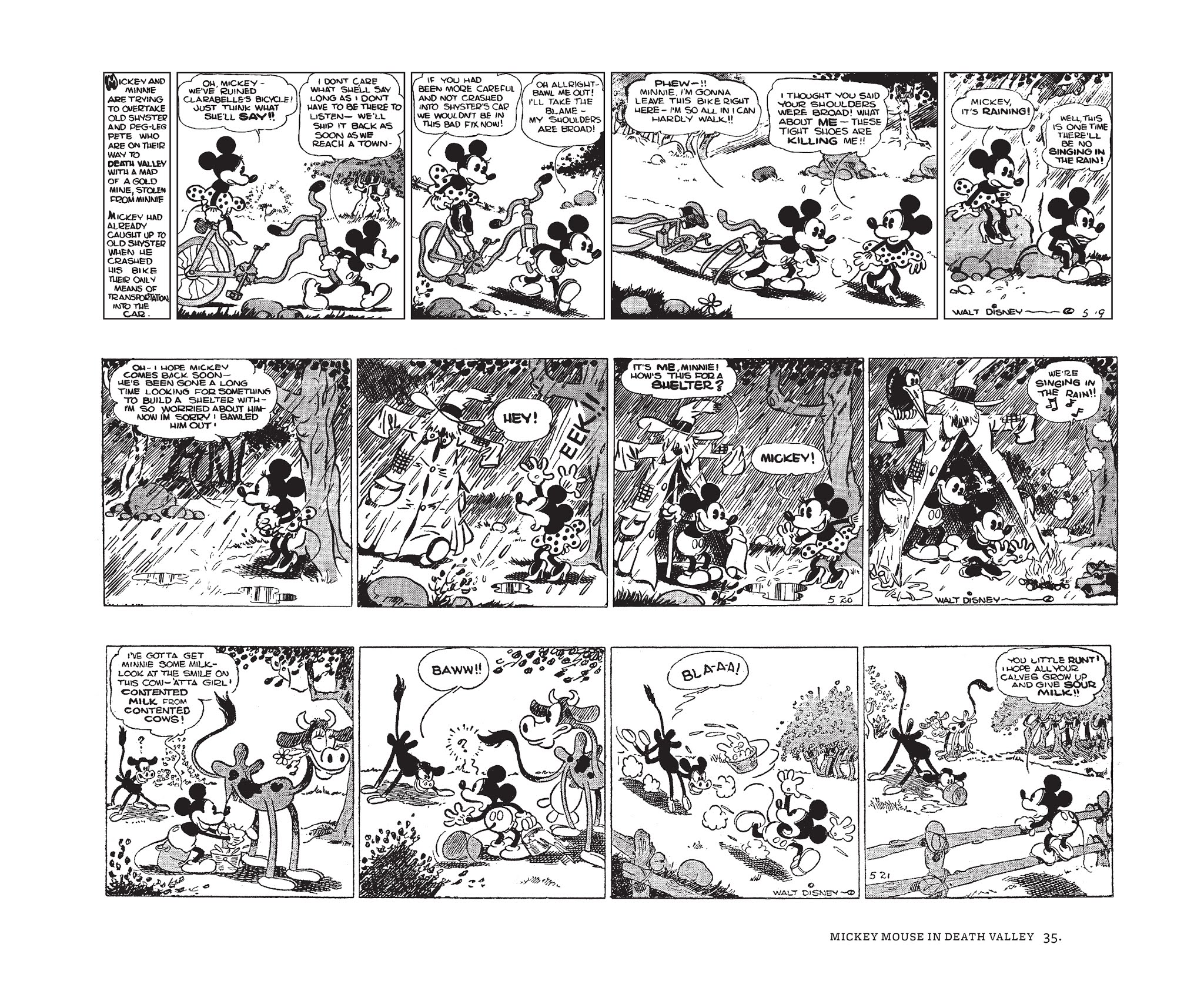 Read online Walt Disney's Mickey Mouse by Floyd Gottfredson comic -  Issue # TPB 1 (Part 1) - 35