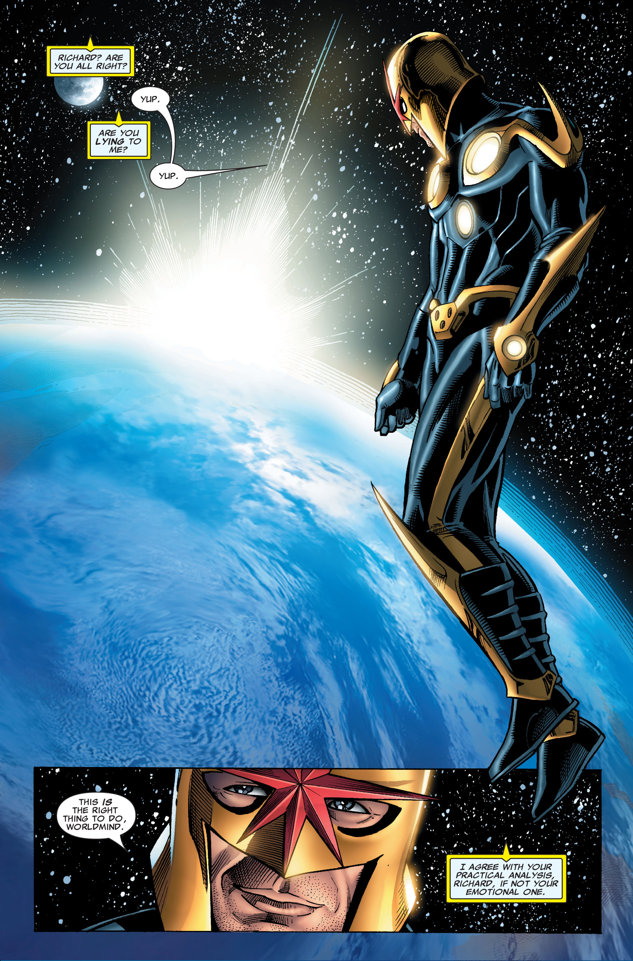 Read online Nova (2007) comic -  Issue #3 - 23