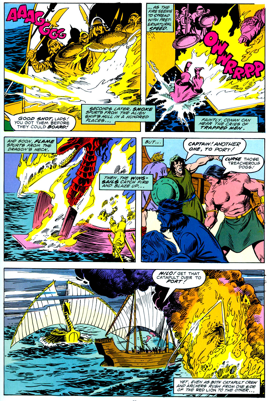 Read online Marvel Graphic Novel comic -  Issue #42 - Conan of the Isles - 54