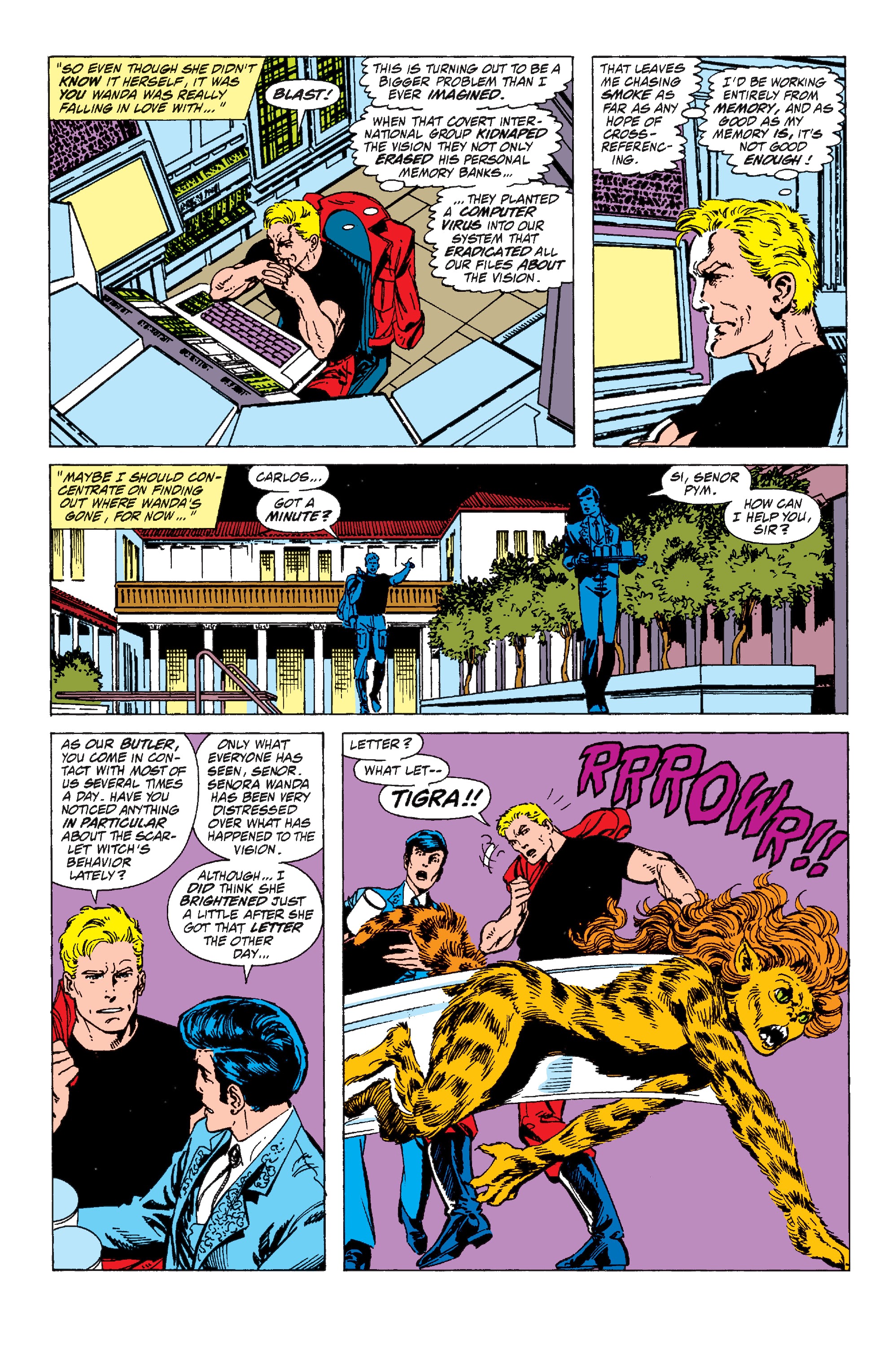 Read online Avengers West Coast Epic Collection: How The West Was Won comic -  Issue #Avengers West Coast Epic Collection Vision Quest (Part 4) - 32