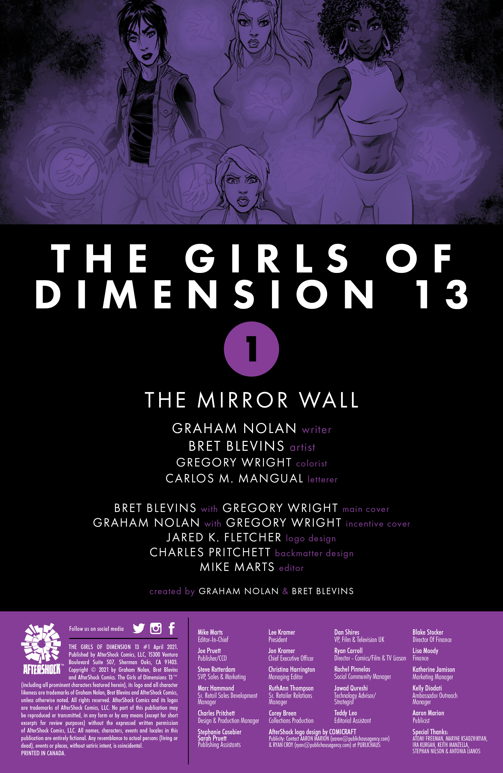 Read online Girls of Dimension 13 comic -  Issue #1 - 2