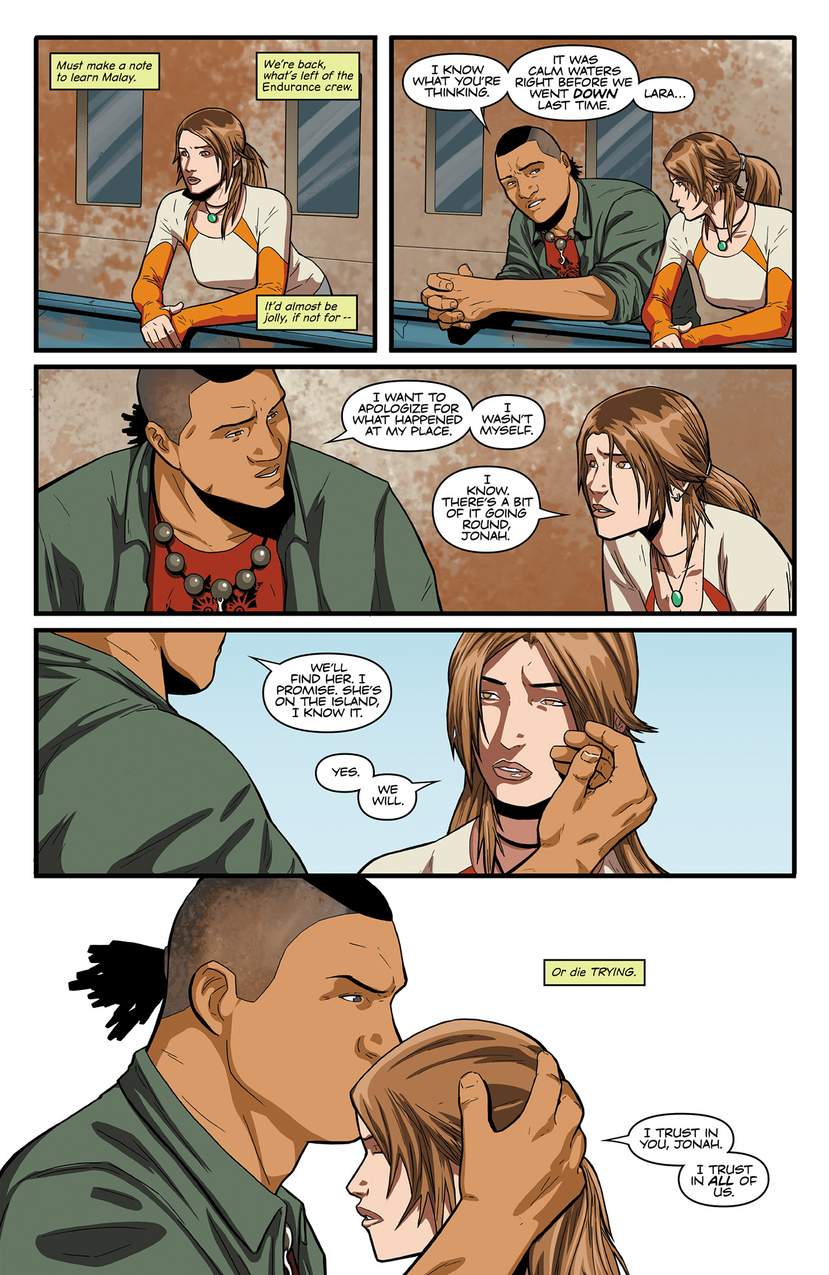 Read online Tomb Raider (2014) comic -  Issue #4 - 11