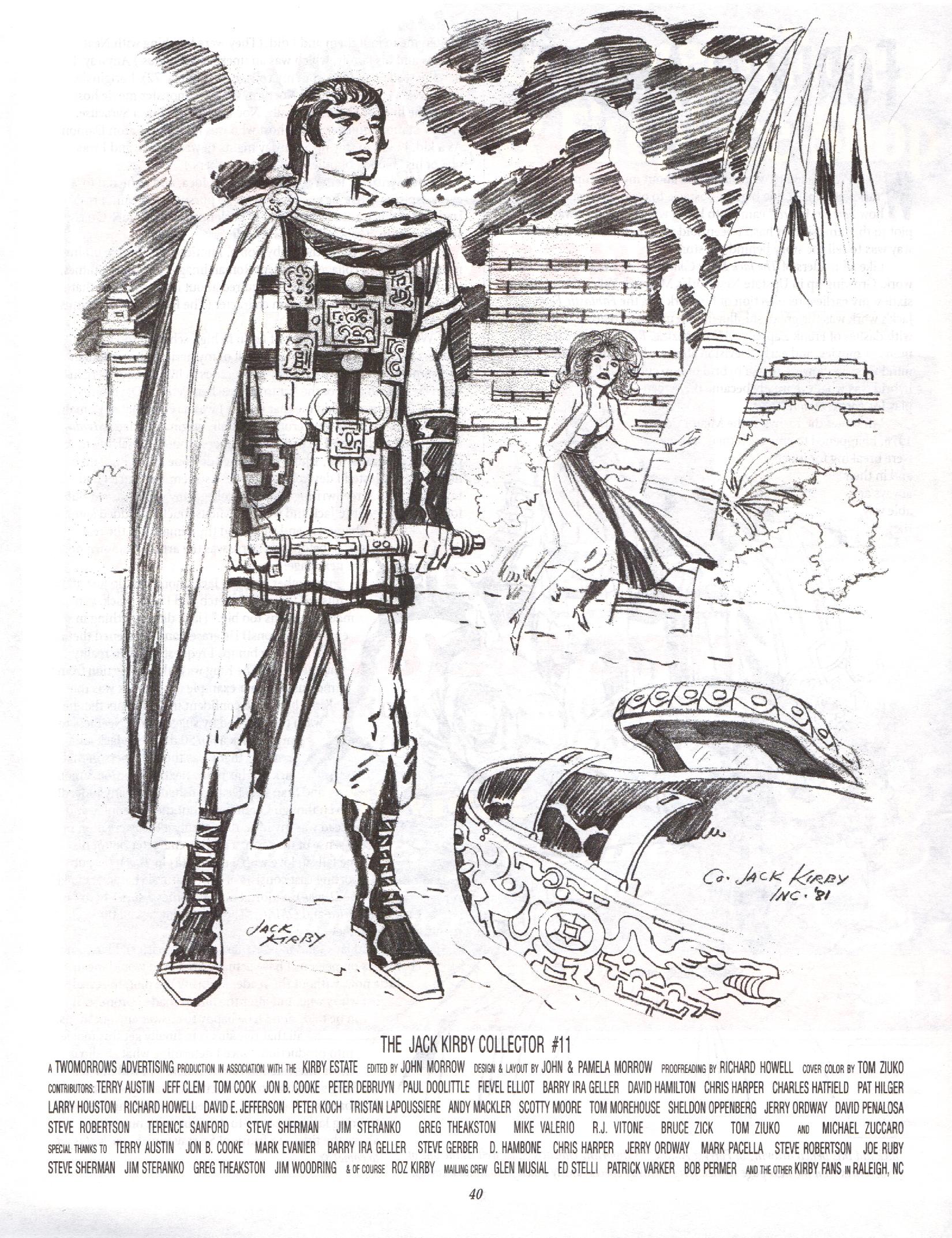 Read online The Jack Kirby Collector comic -  Issue #11 - 40