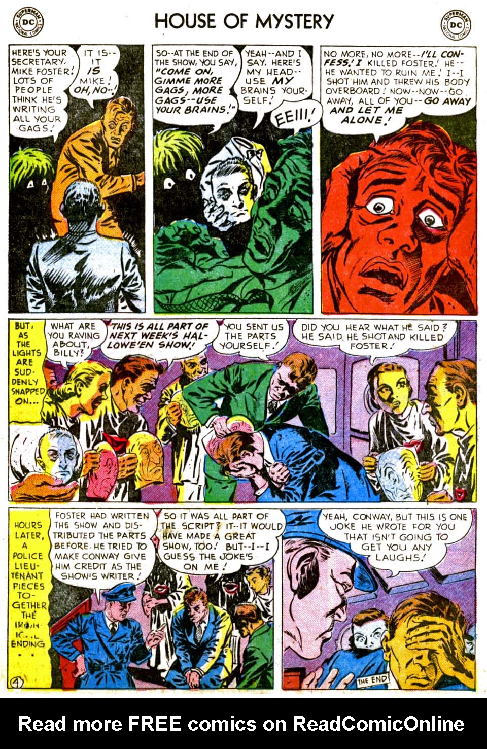 Read online House of Mystery (1951) comic -  Issue #9 - 24