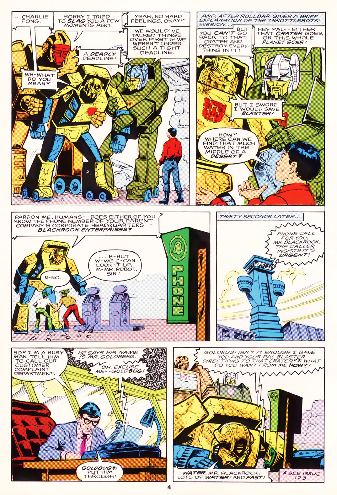 Read online The Transformers (UK) comic -  Issue #127 - 4
