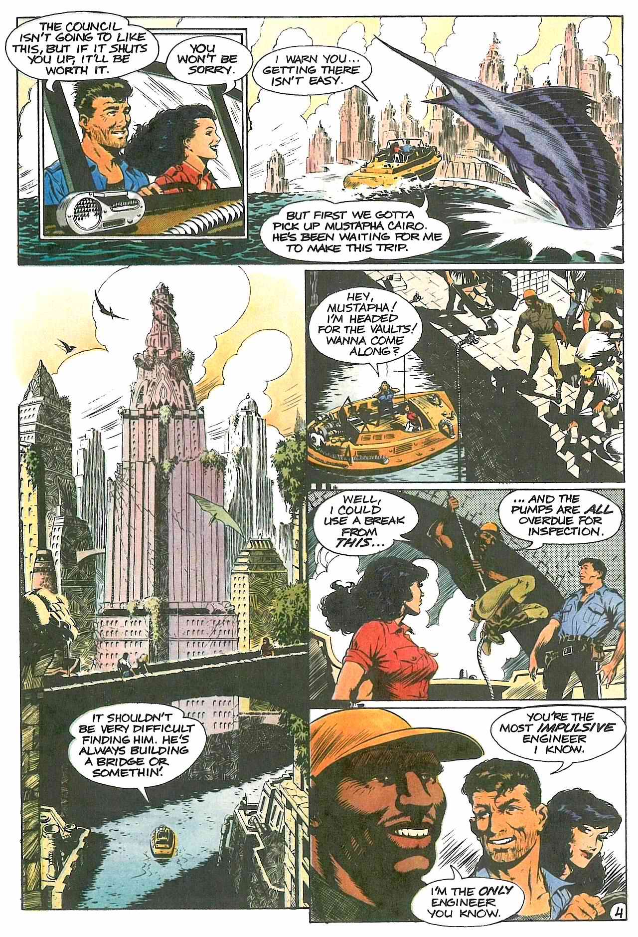 Read online Cadillacs & Dinosaurs comic -  Issue #4 - 6