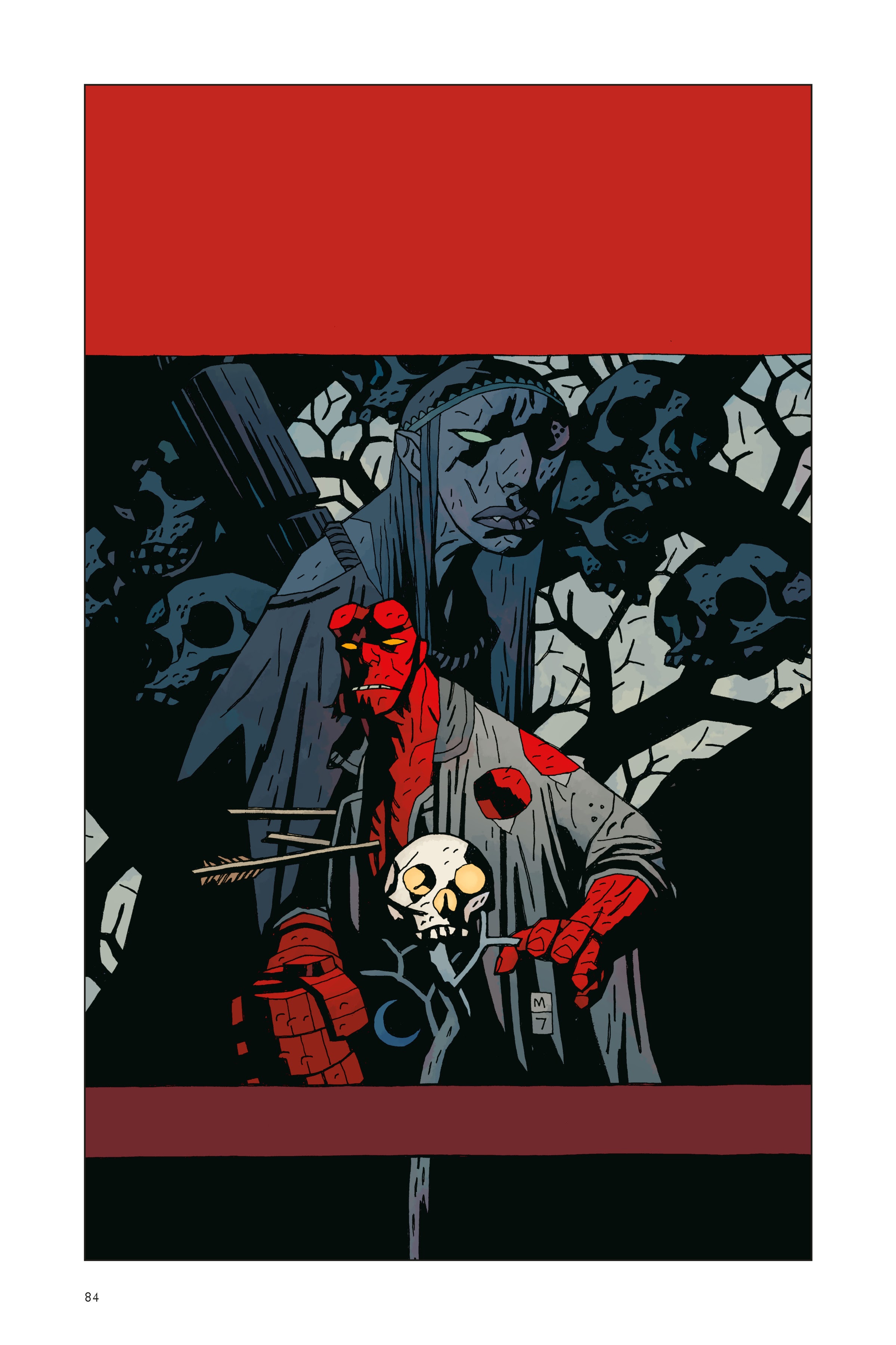Read online Hellboy: 25 Years of Covers comic -  Issue # TPB (Part 1) - 86
