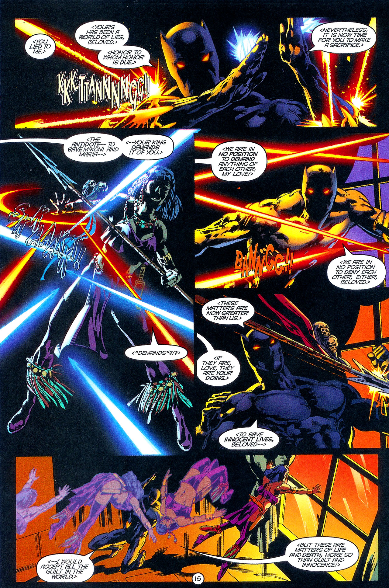 Read online Black Panther (1998) comic -  Issue #33 - 16