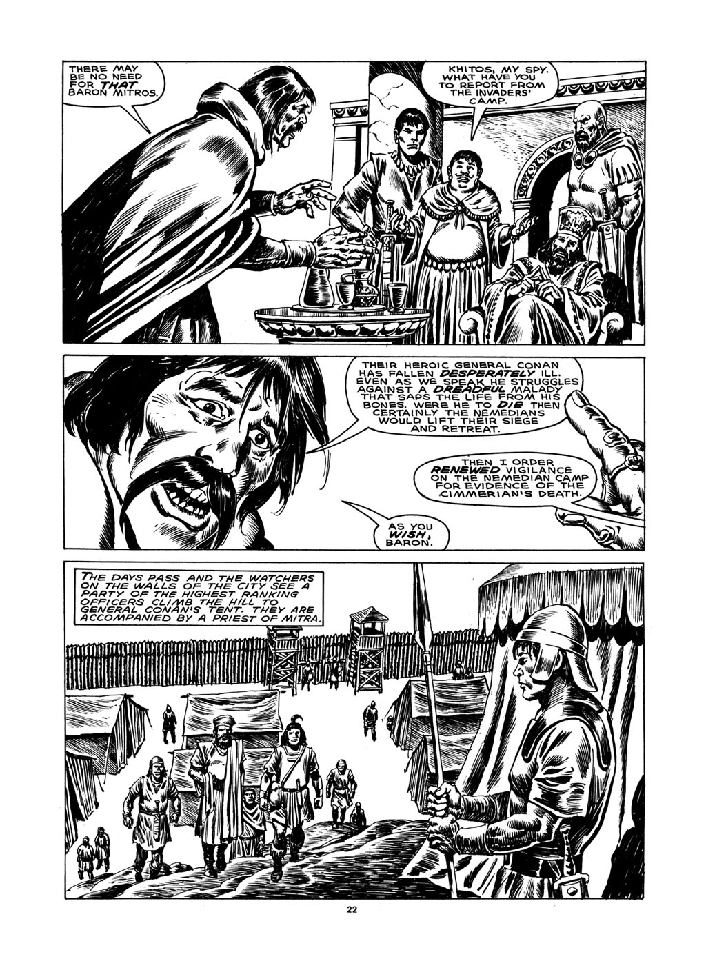 Read online The Savage Sword Of Conan comic -  Issue #148 - 21