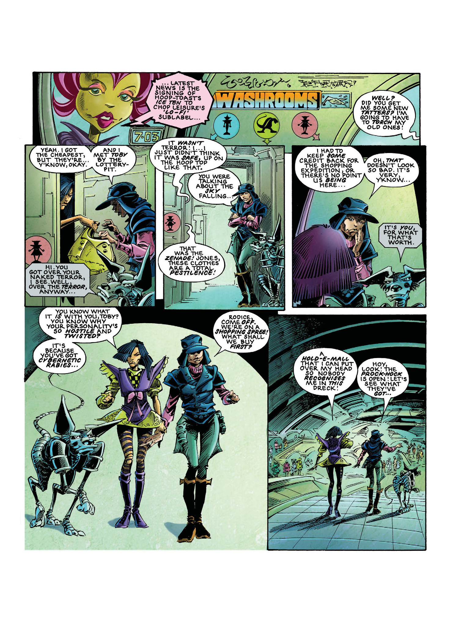 Read online The Ballad of Halo Jones (2018) comic -  Issue # TPB 1 - 31
