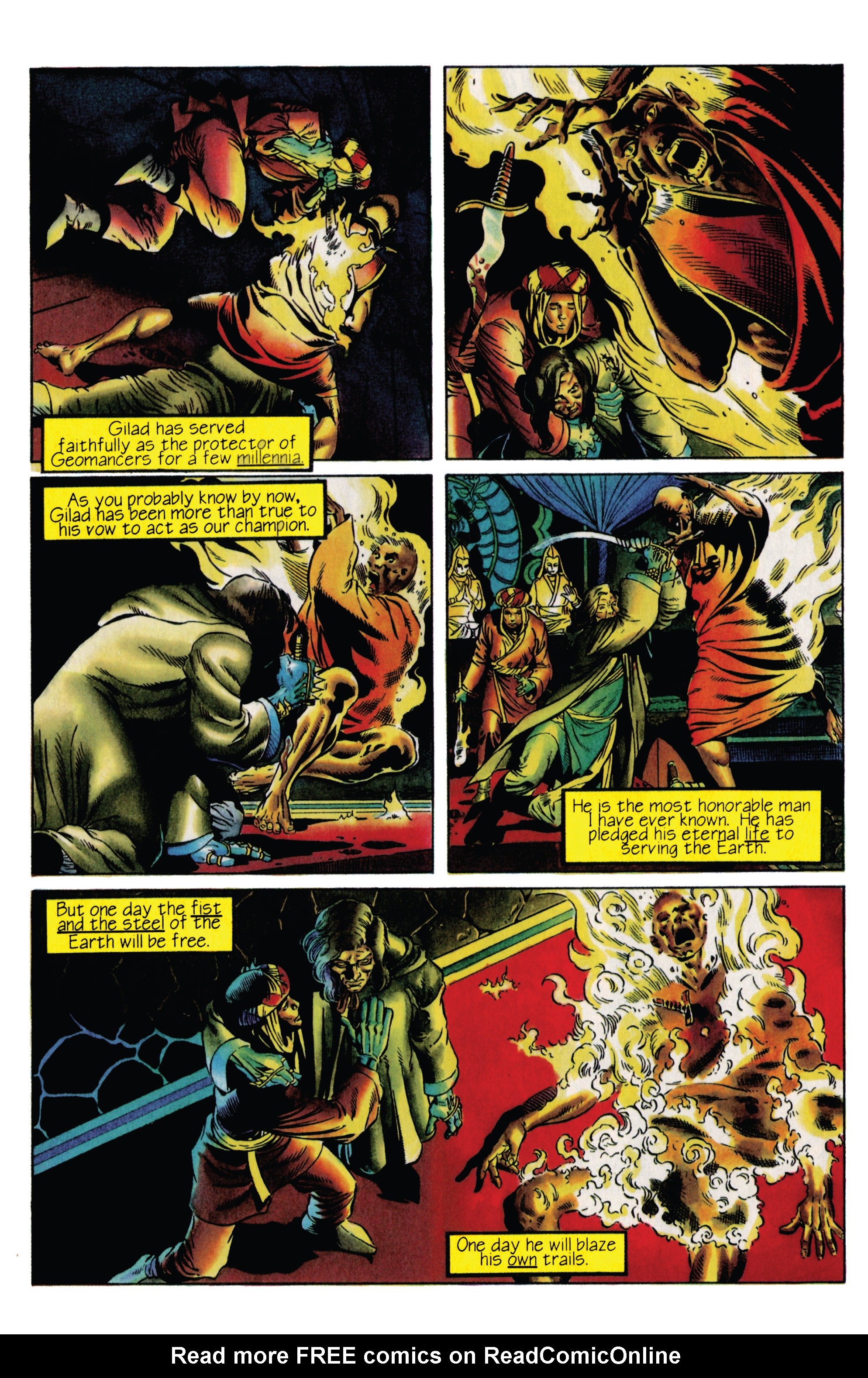 Read online Geomancer comic -  Issue #1 - 6