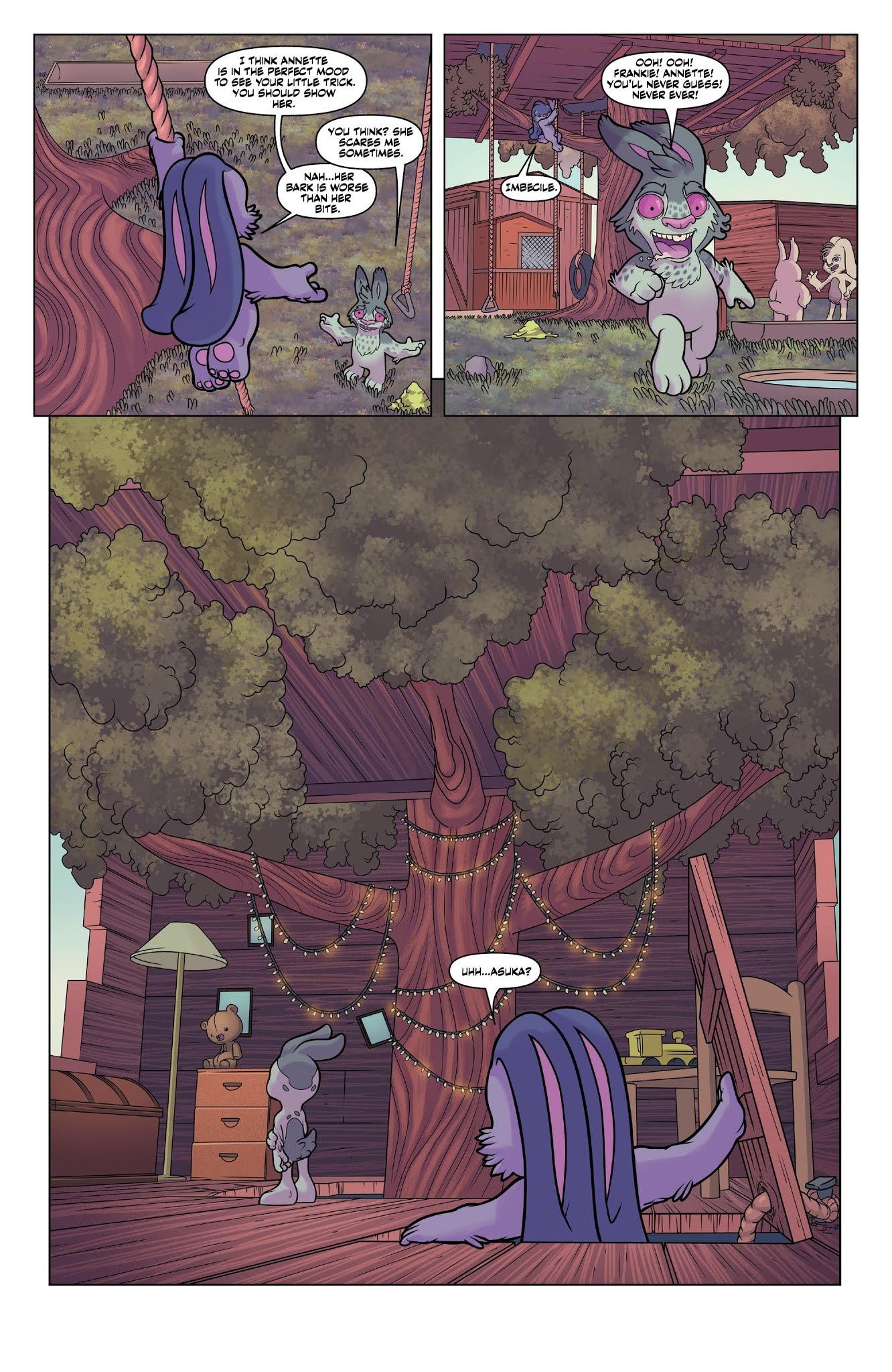 Read online Auntie Agatha's Home For Wayward Rabbits comic -  Issue #2 - 10
