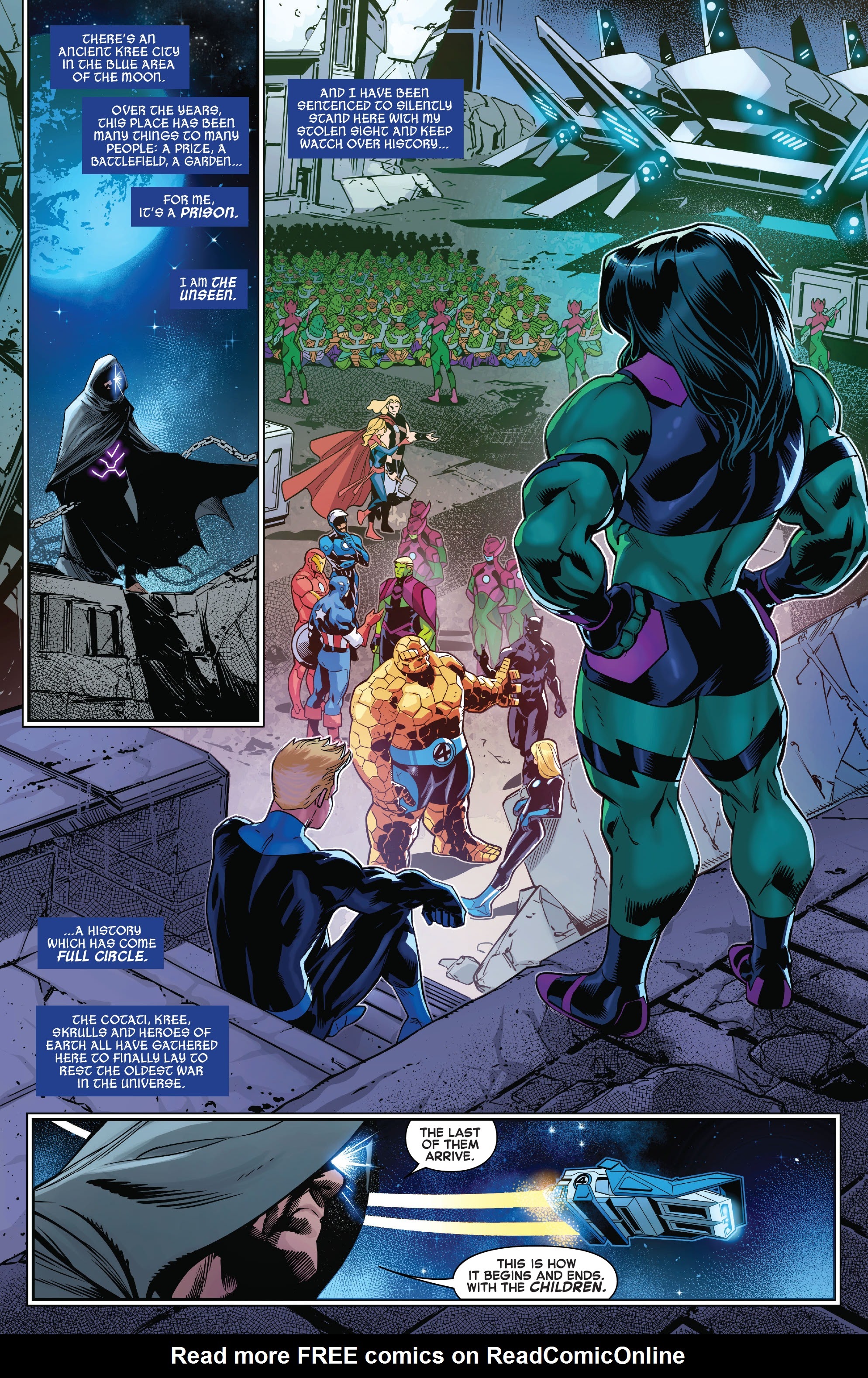 Read online Empyre: Fallout Fantastic Four comic -  Issue # Full - 4