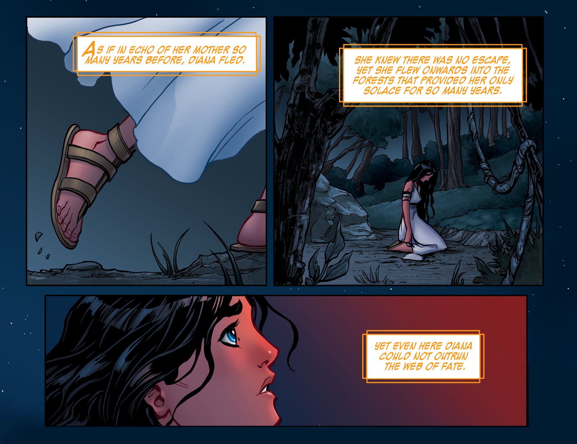 Read online The Legend of Wonder Woman (2015) comic -  Issue #5 - 22