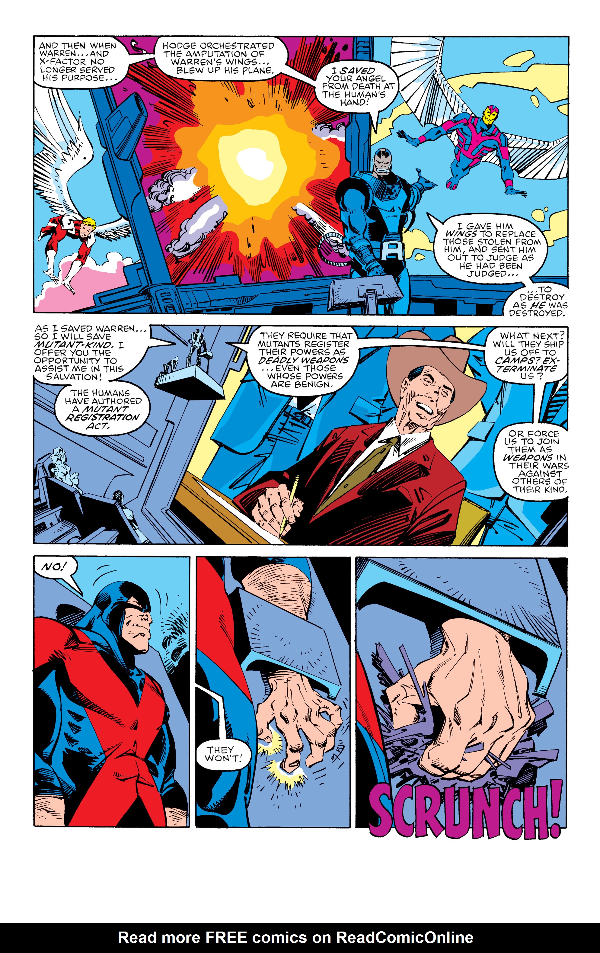 Read online X-Men Milestones: Fall of the Mutants comic -  Issue # TPB (Part 3) - 8