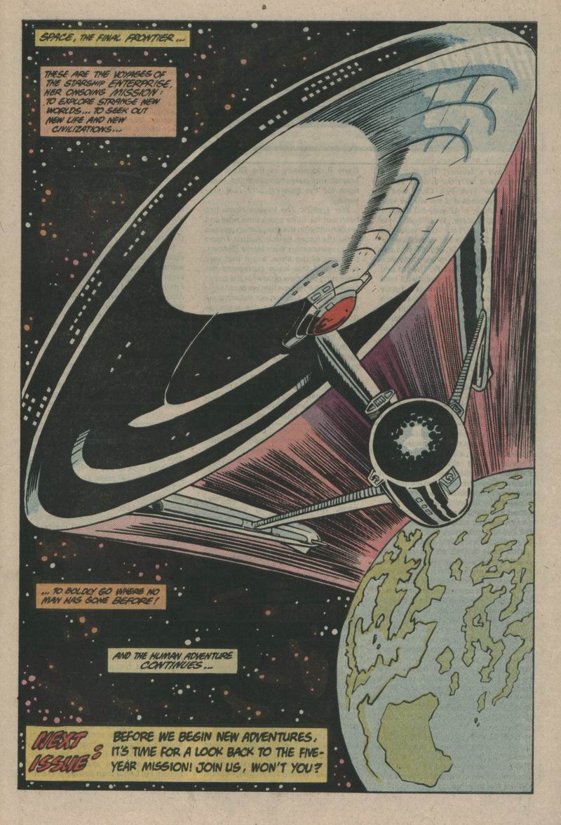 Read online Star Trek (1984) comic -  Issue #37 - 23