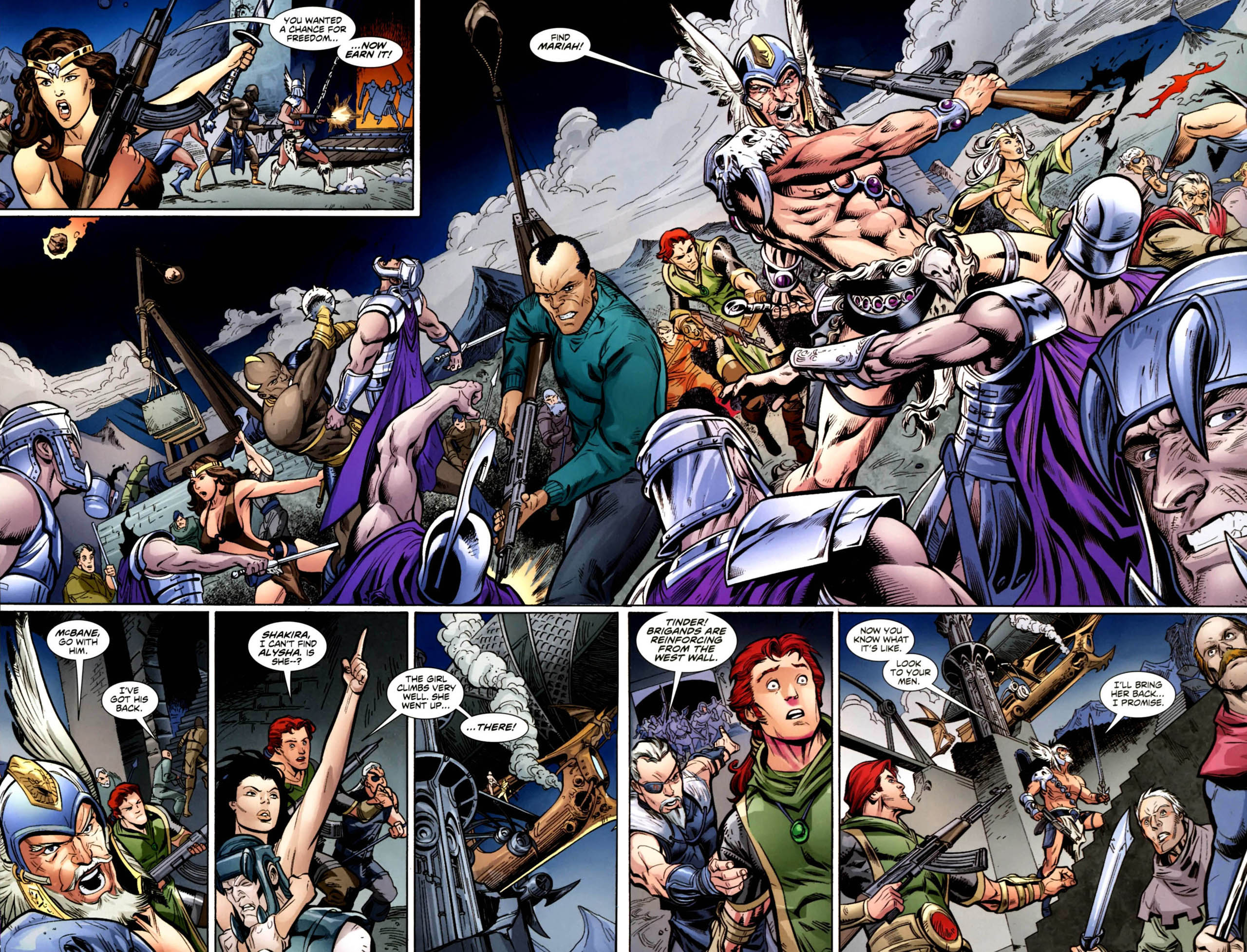 Read online Warlord (2009) comic -  Issue #6 - 15