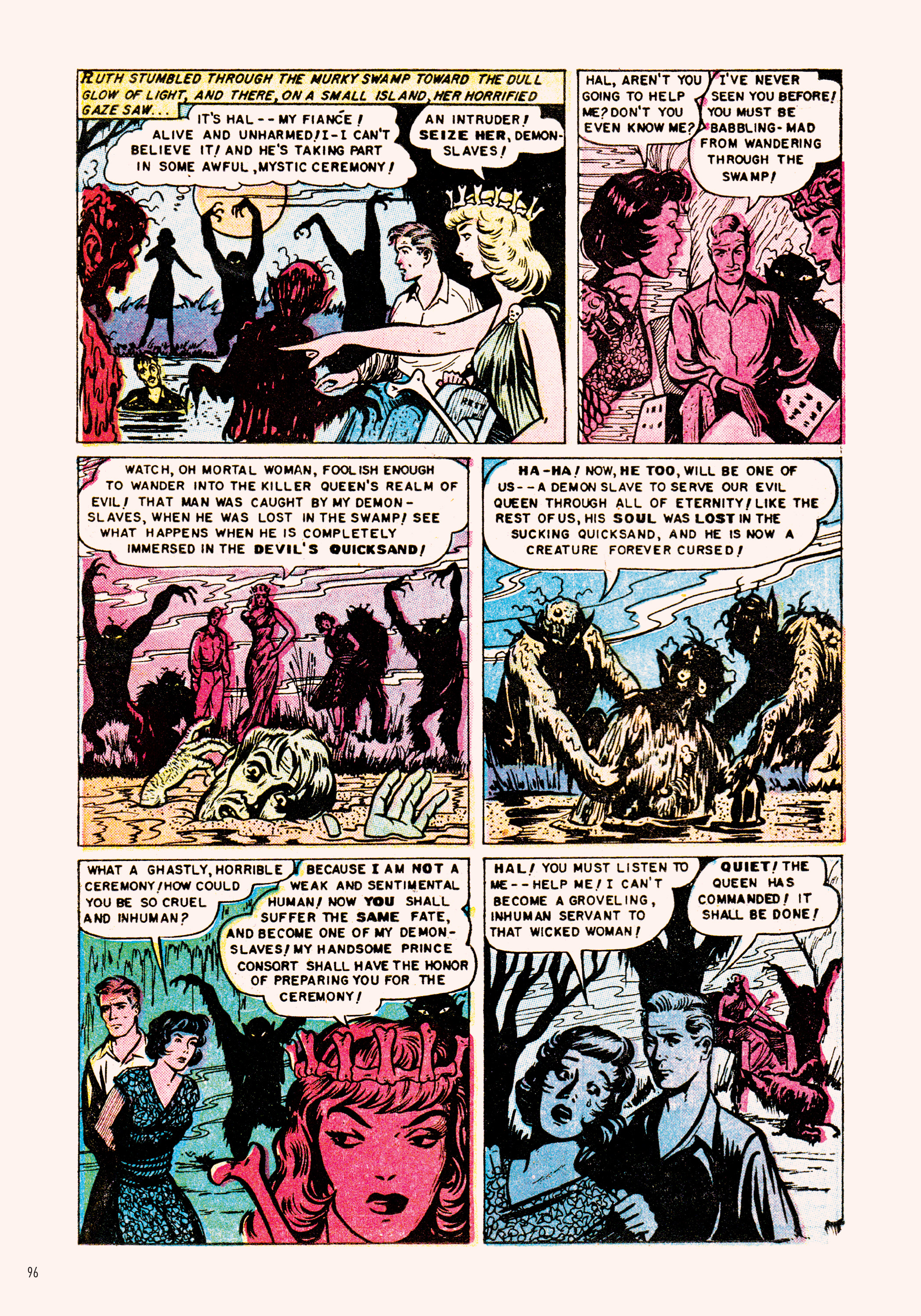 Read online Classic Monsters of Pre-Code Horror Comics: Swamp Monsters comic -  Issue # TPB - 96