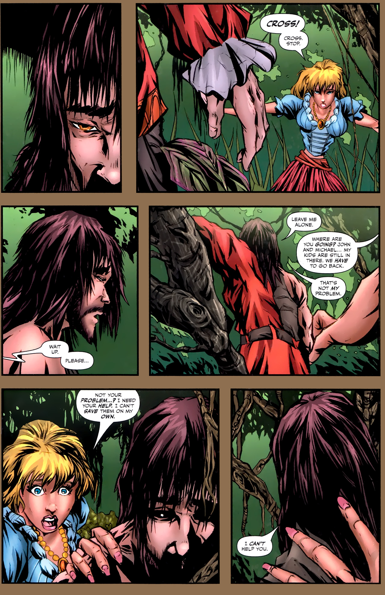 Read online Grimm Fairy Tales: Neverland comic -  Issue #6 - 12