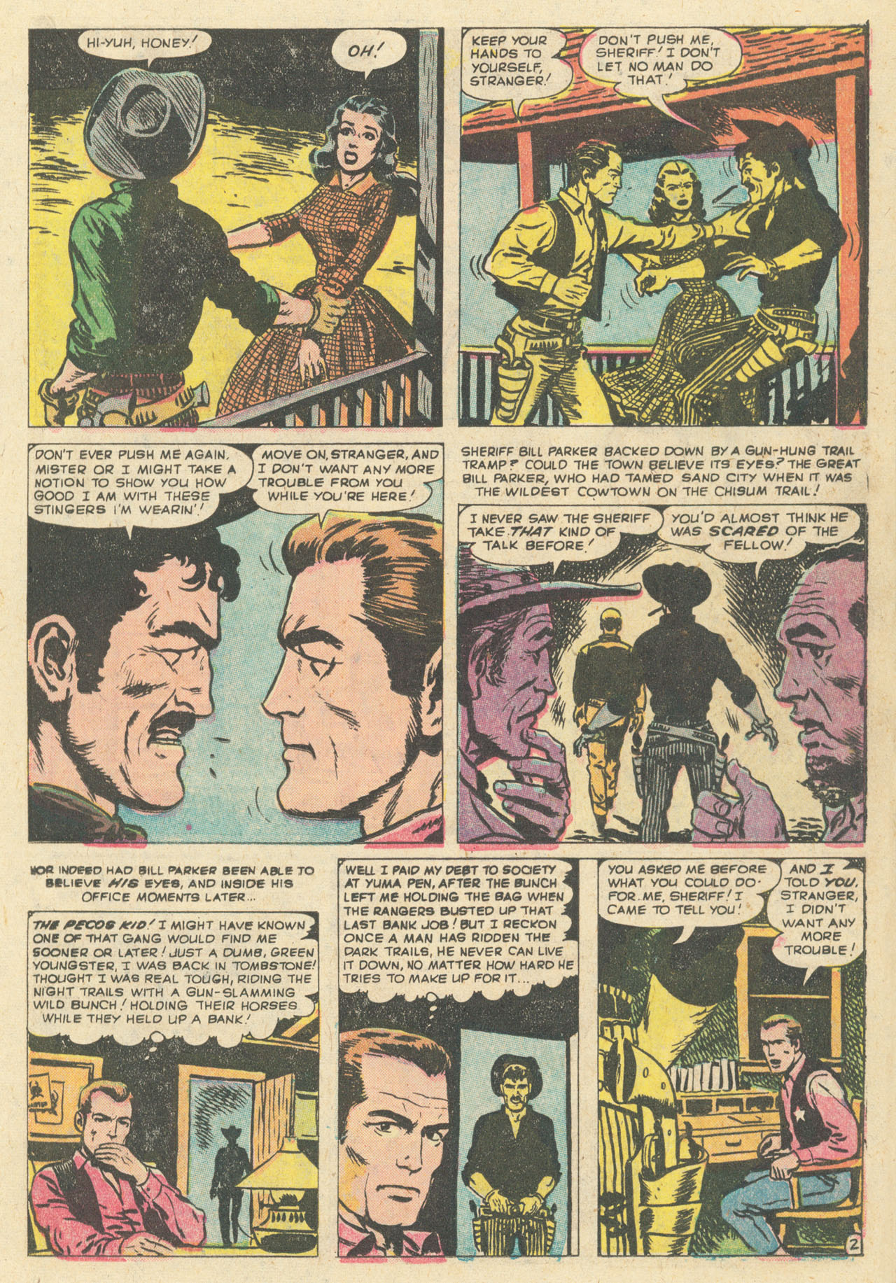 Read online Western Gunfighters (1956) comic -  Issue #27 - 17