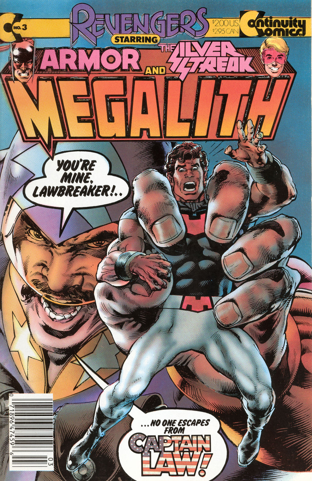 Read online The Revengers featuring Megalith comic -  Issue #3 - 1