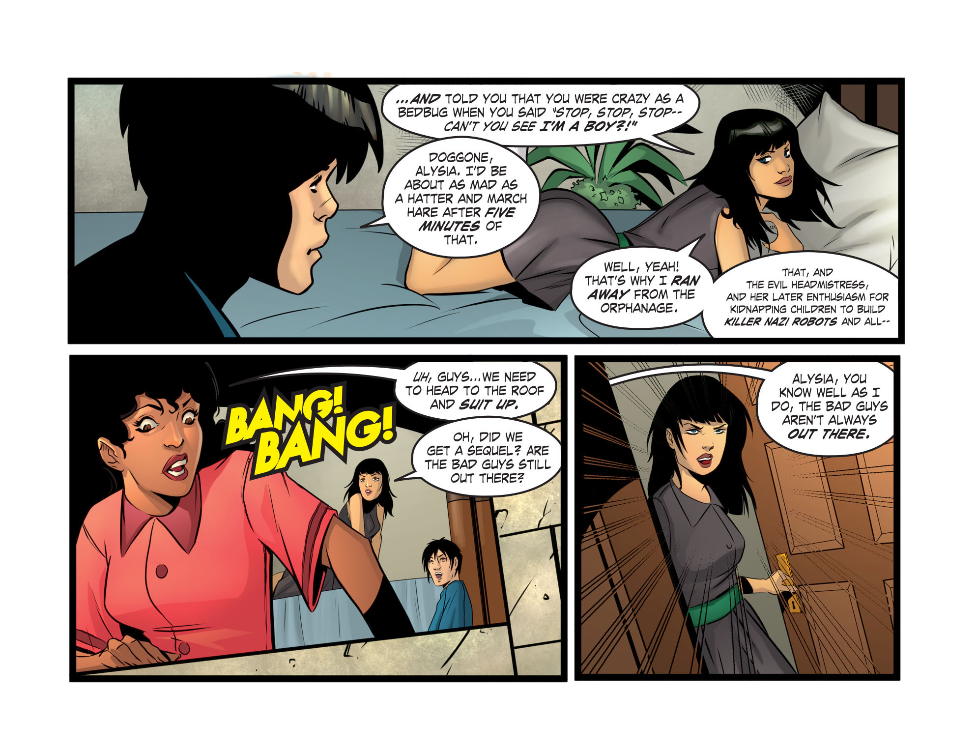 Read online DC Comics: Bombshells comic -  Issue #38 - 4