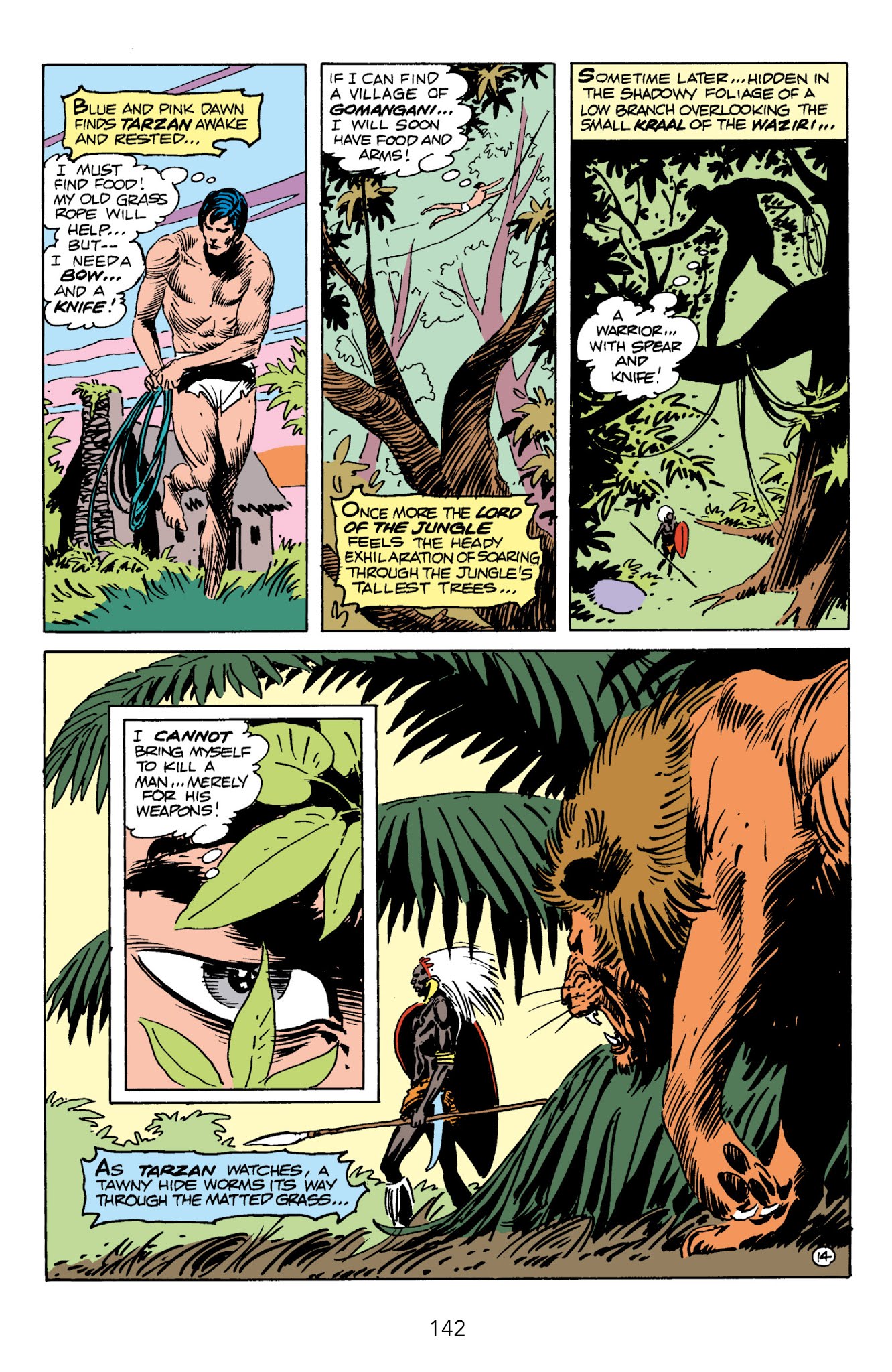 Read online Edgar Rice Burroughs' Tarzan The Joe Kubert Years comic -  Issue # TPB 2 (Part 2) - 37