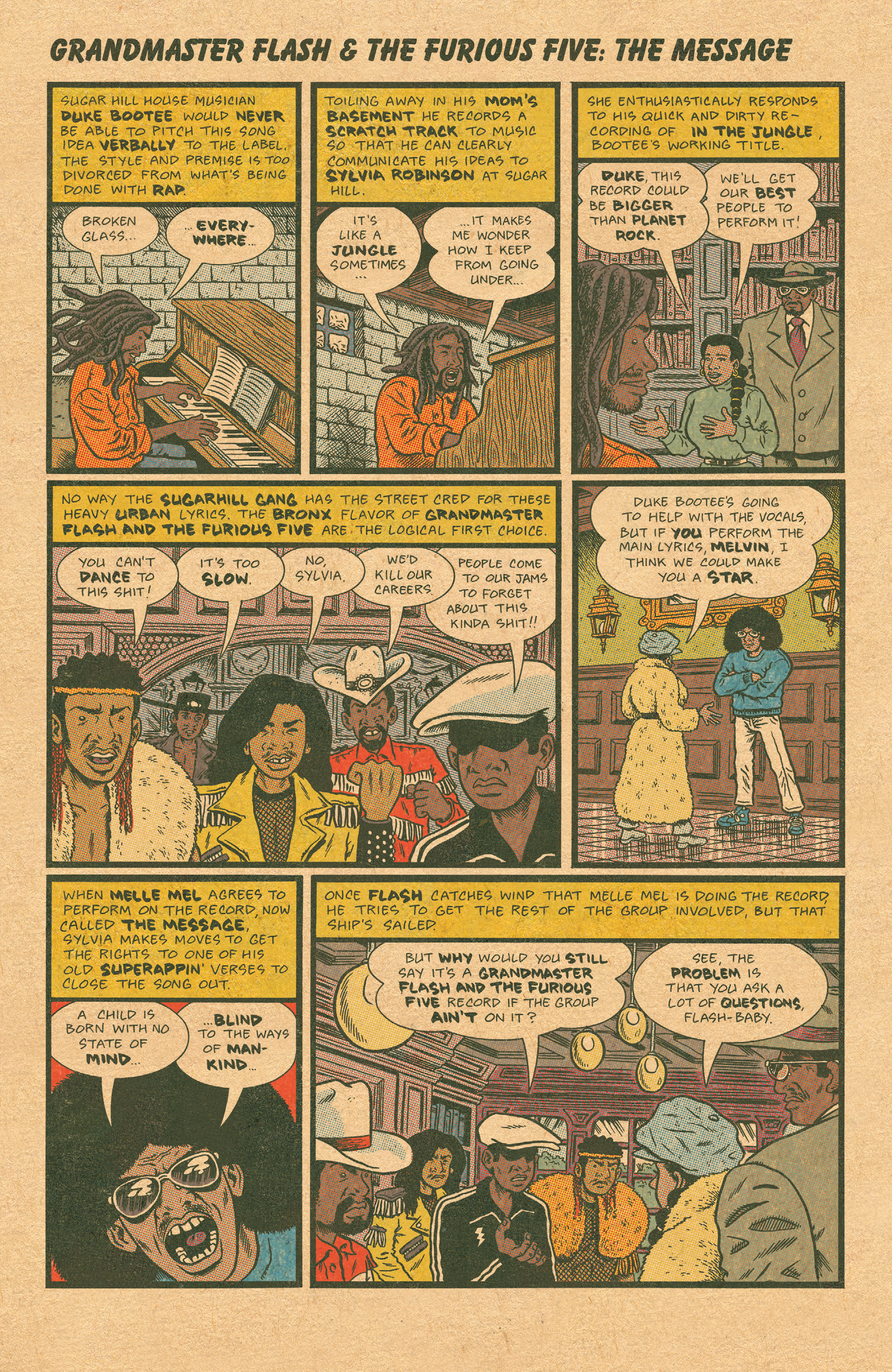Read online Free Comic Book Day 2014 comic -  Issue # Hip Hop Family Tree Two-in-One - 19