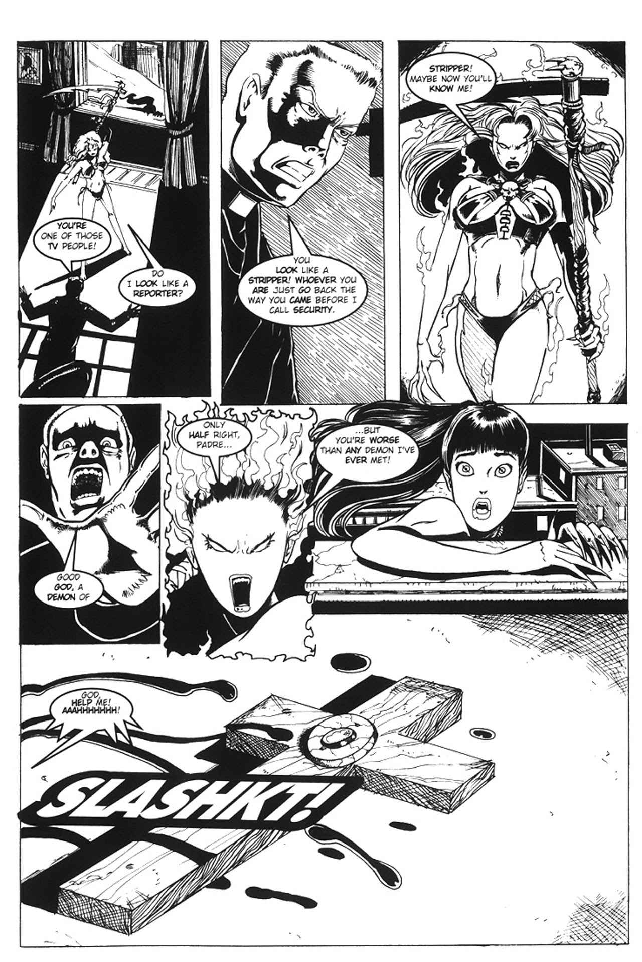 Read online Vampfire: Necromantique comic -  Issue #2 - 21