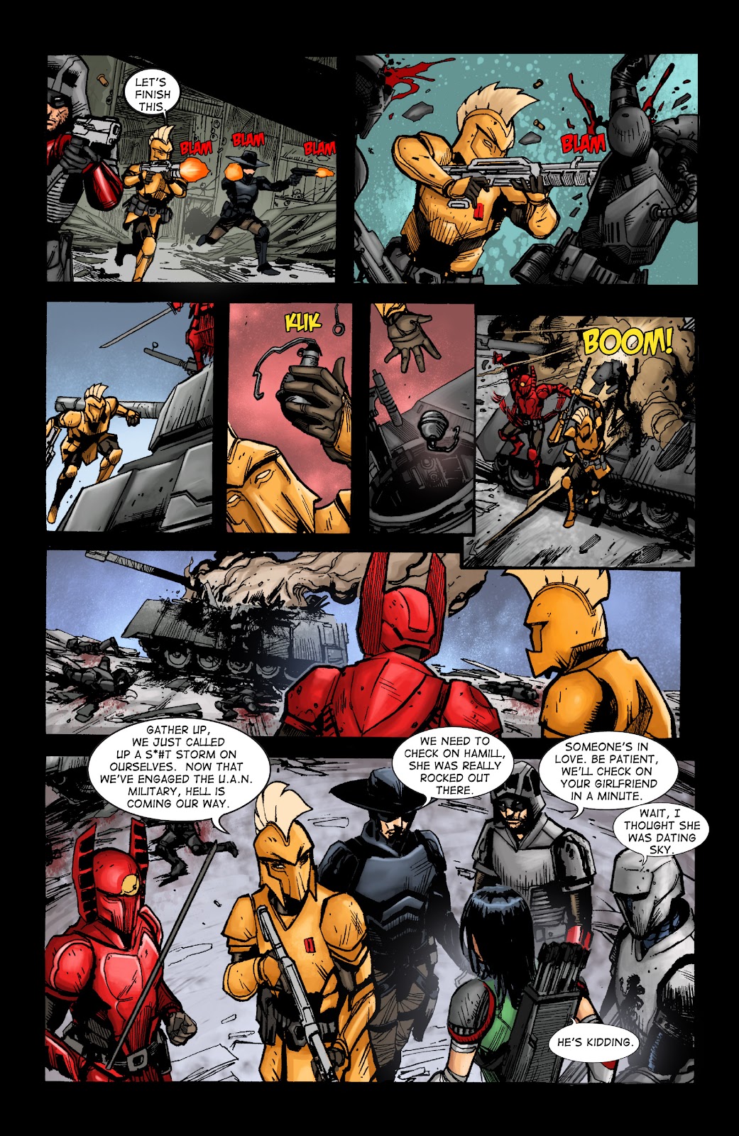The Heroes of Echo Company issue 3 - Page 17