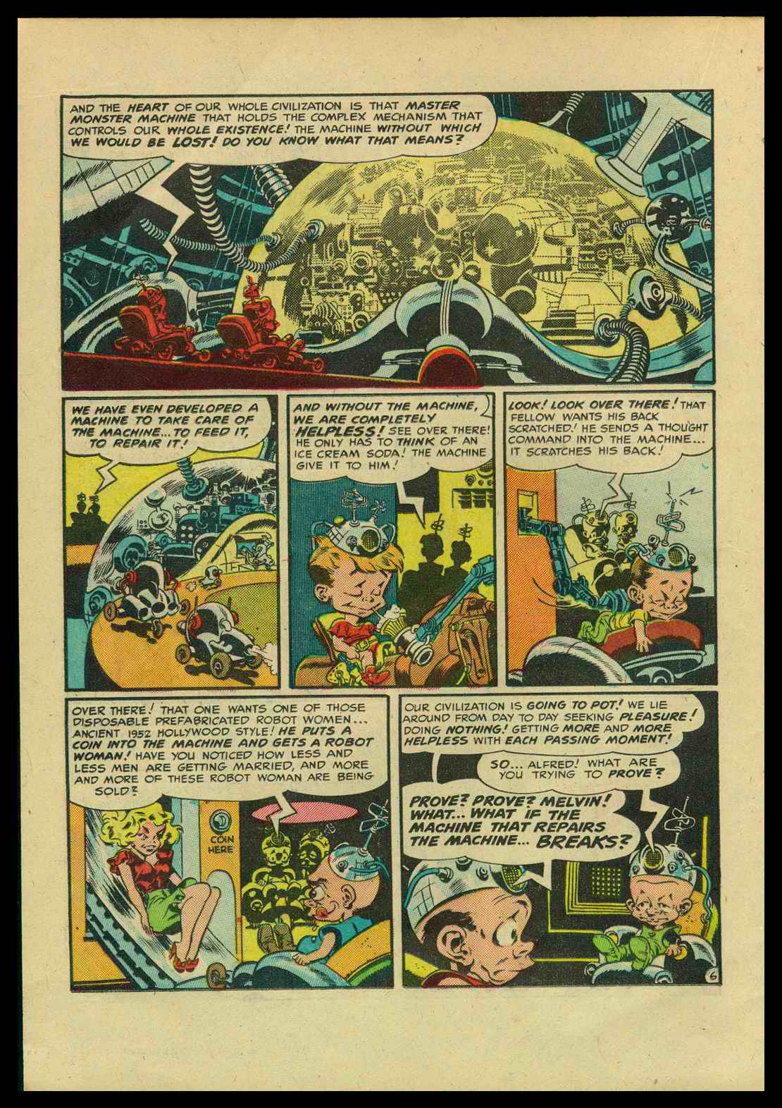 Read online MAD comic -  Issue #1 - 16