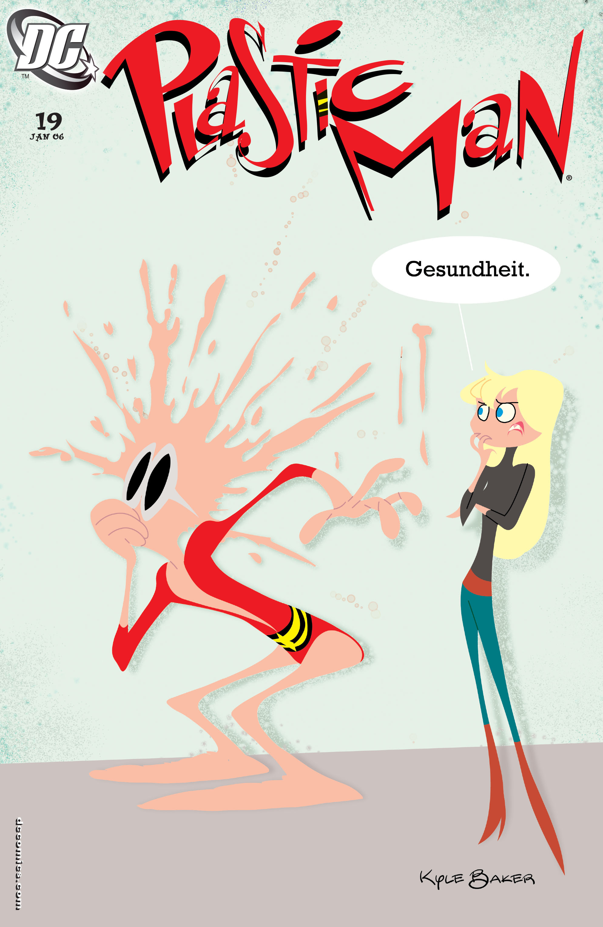 Read online Plastic Man (2004) comic -  Issue #19 - 1