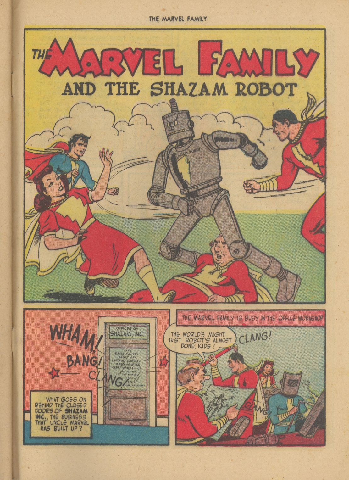 Read online The Marvel Family comic -  Issue #5 - 43