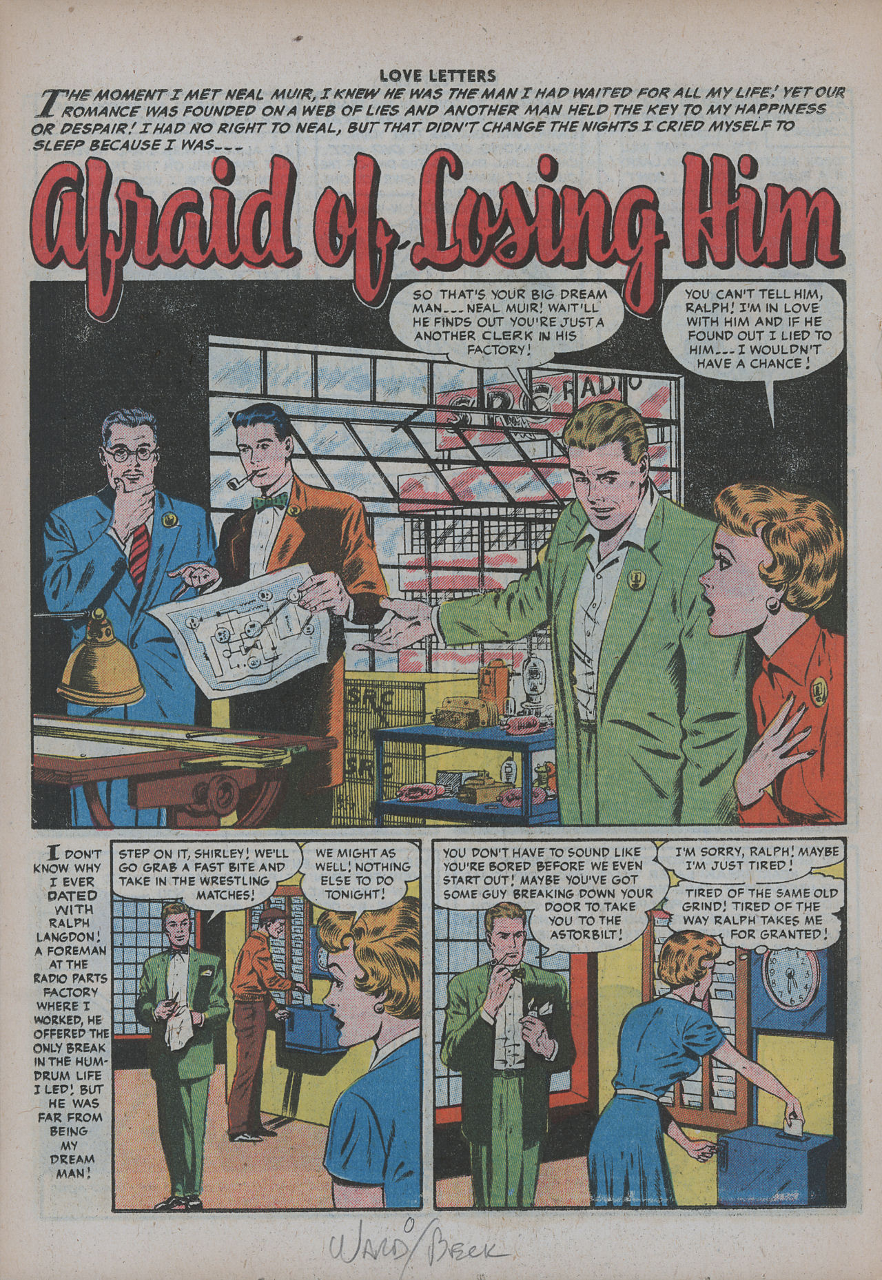 Read online Love Letters comic -  Issue #51 - 18