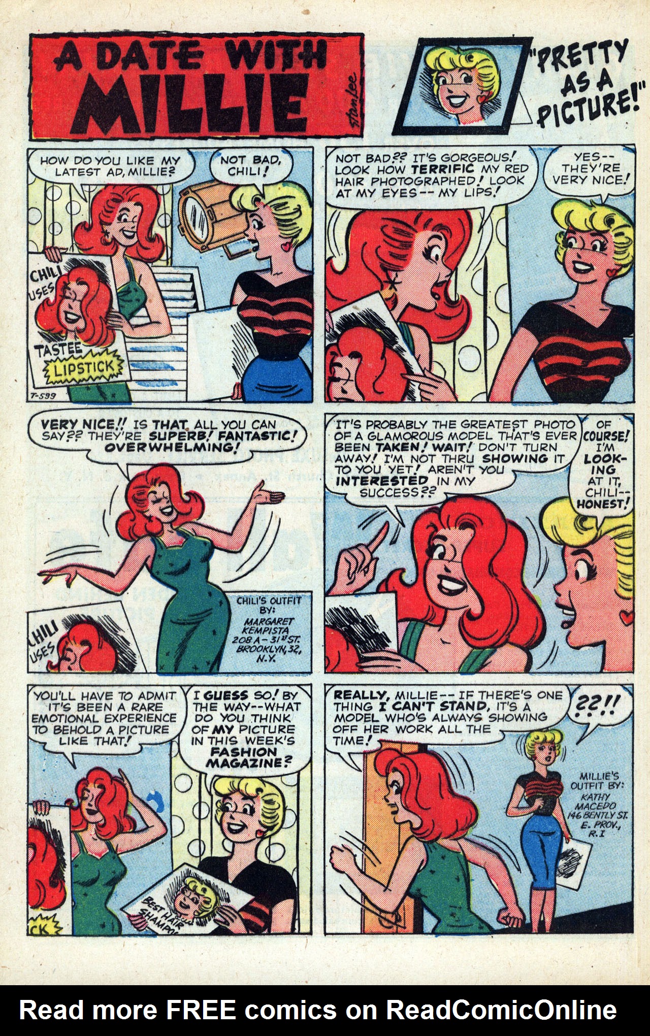 Read online A Date with Millie (1959) comic -  Issue #3 - 28
