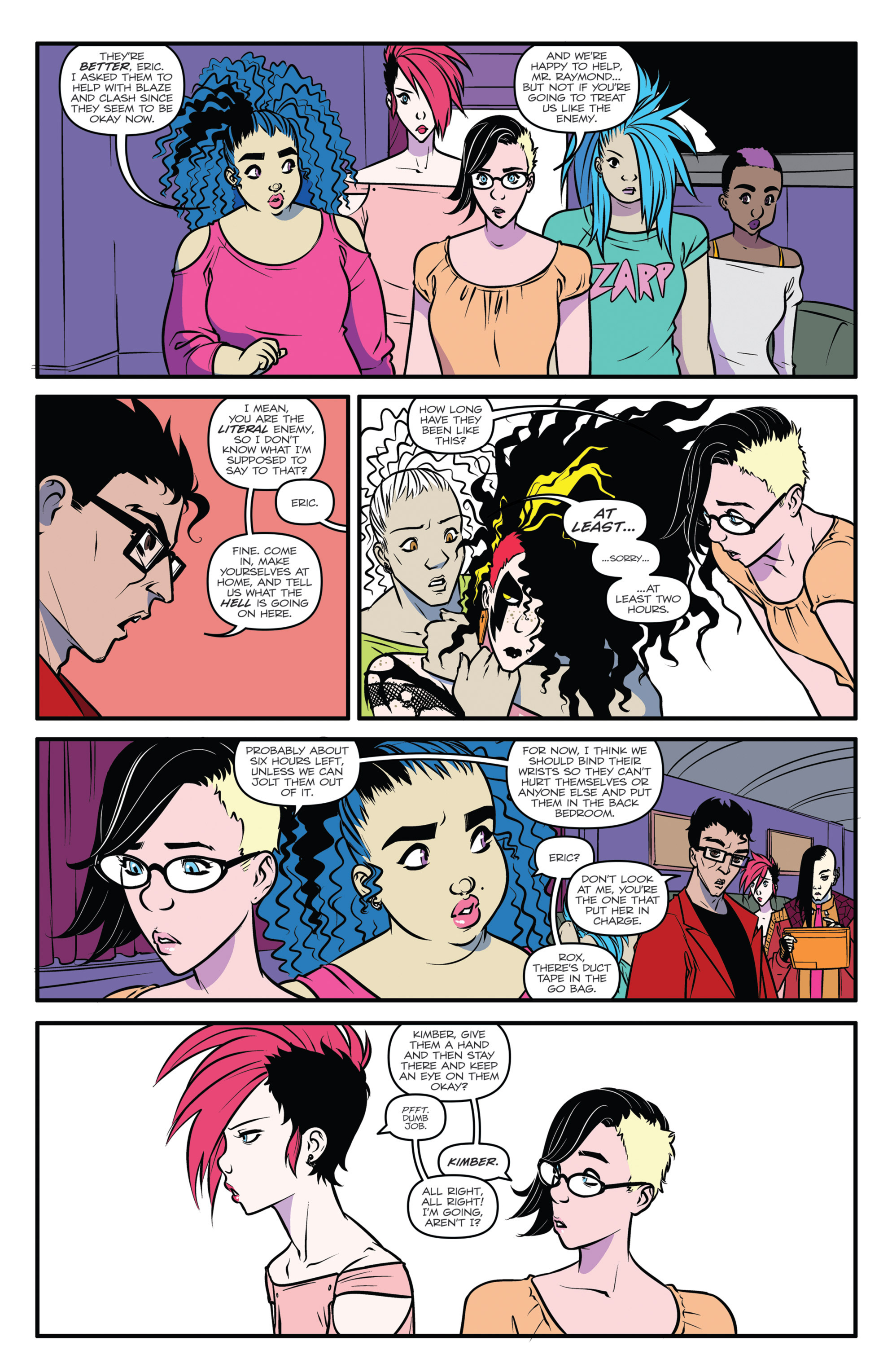 Read online Jem and The Holograms comic -  Issue #15 - 16