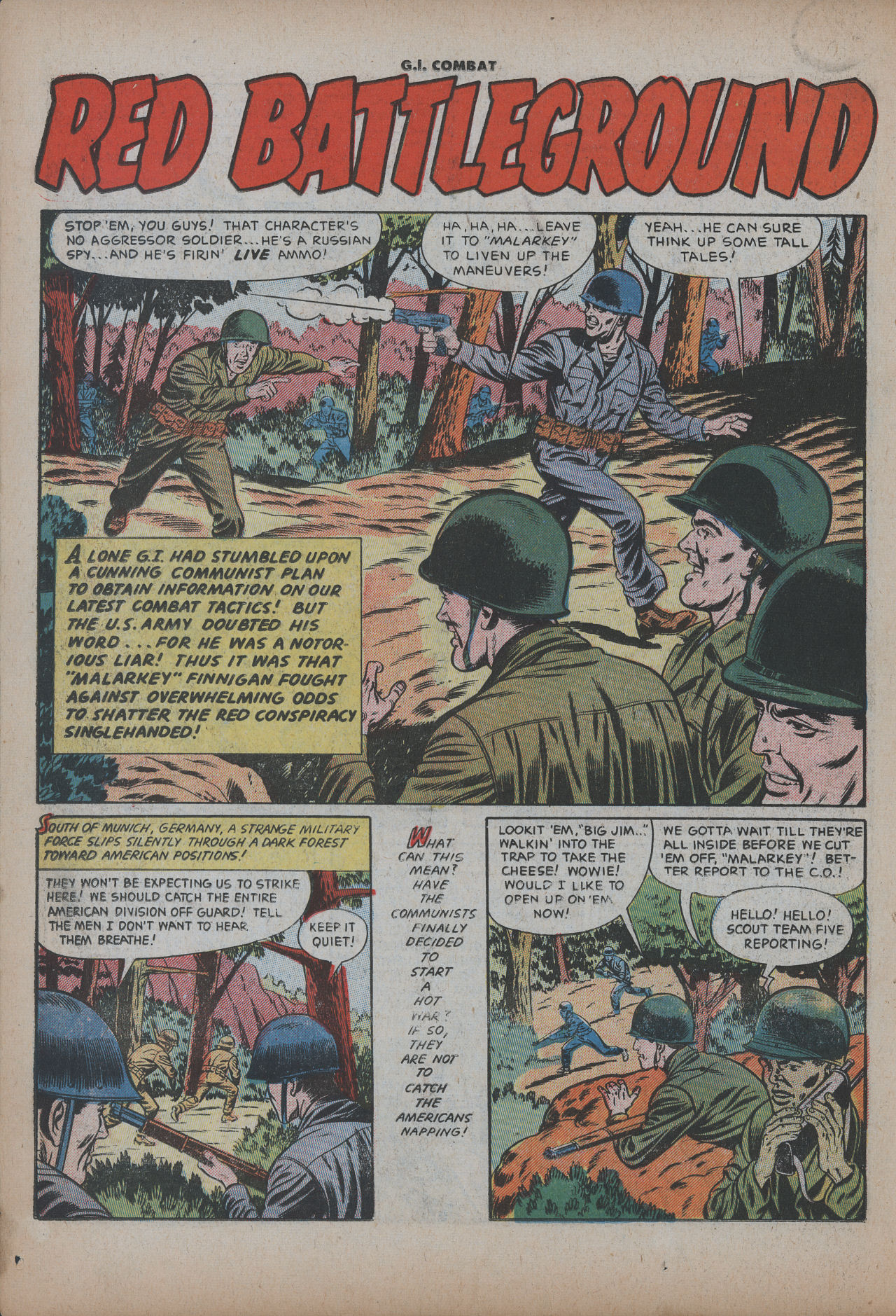 Read online G.I. Combat (1952) comic -  Issue #18 - 19