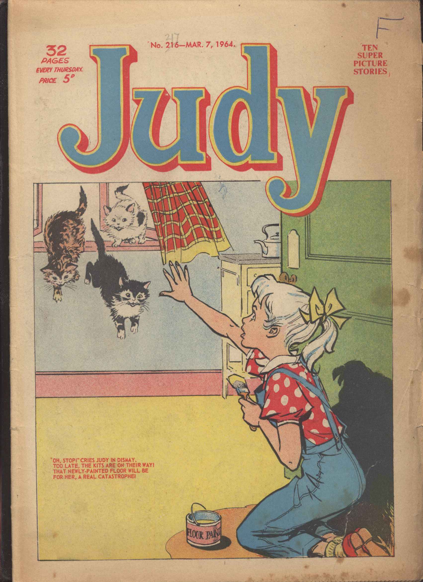 Read online Judy comic -  Issue #217 - 1