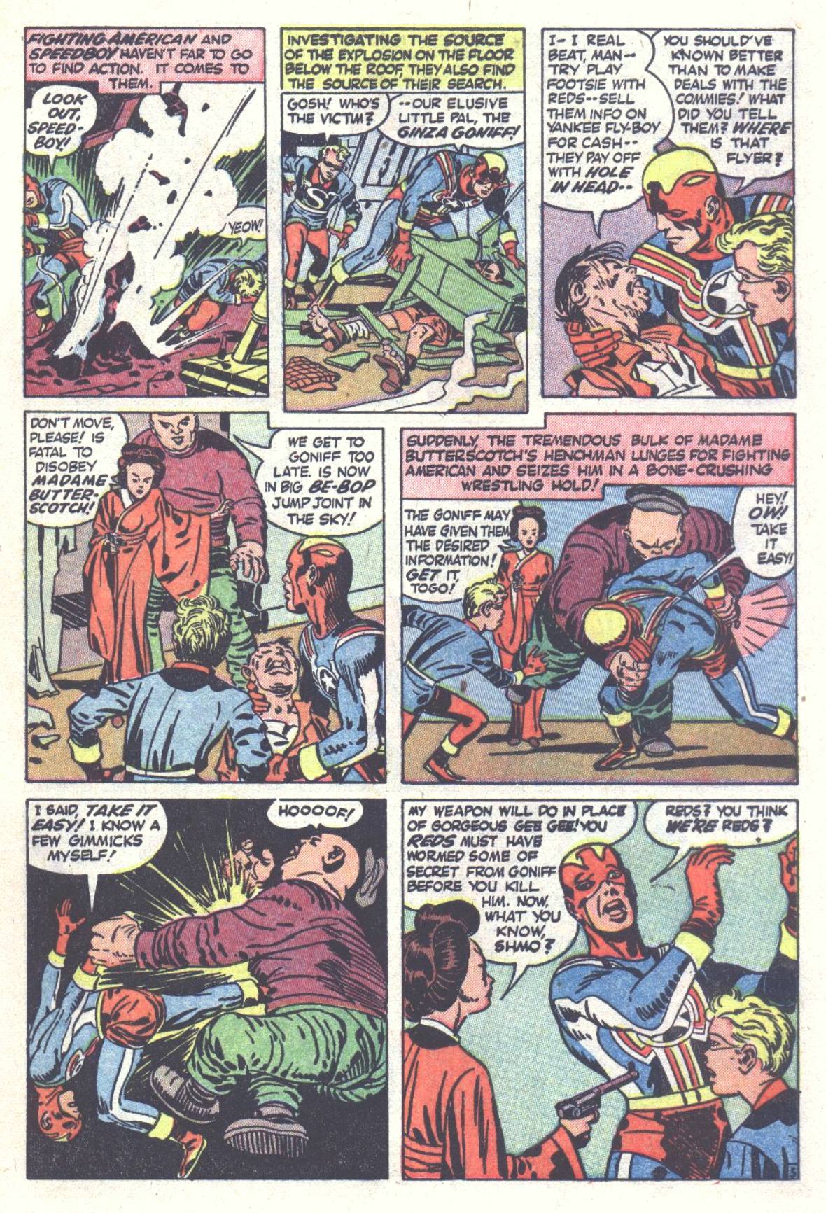 Read online Fighting American (1954) comic -  Issue #4 - 7