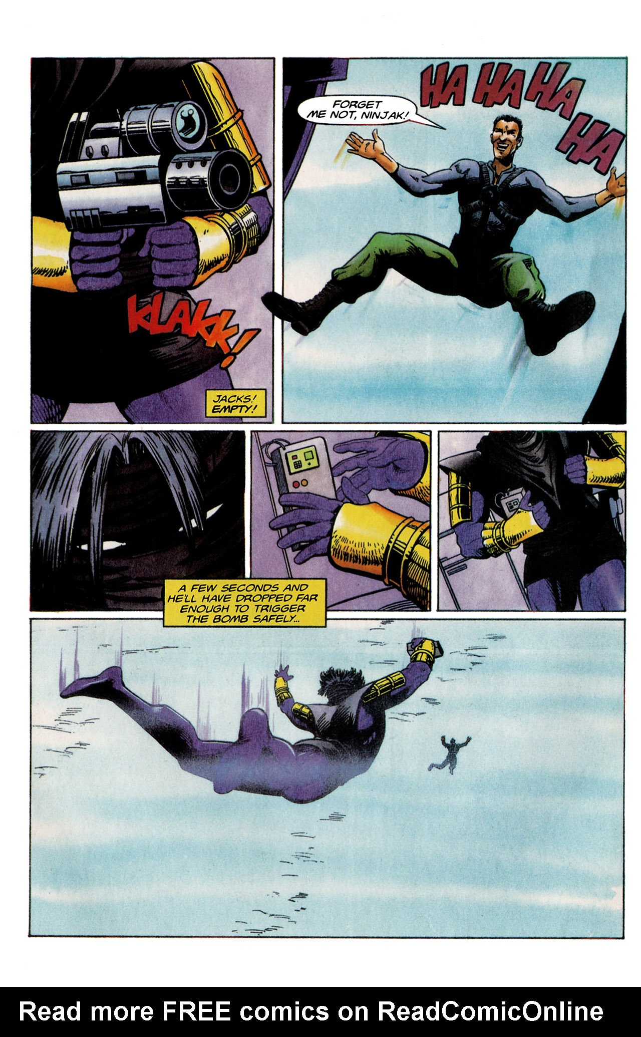 Read online Ninjak (1994) comic -  Issue #7 - 19