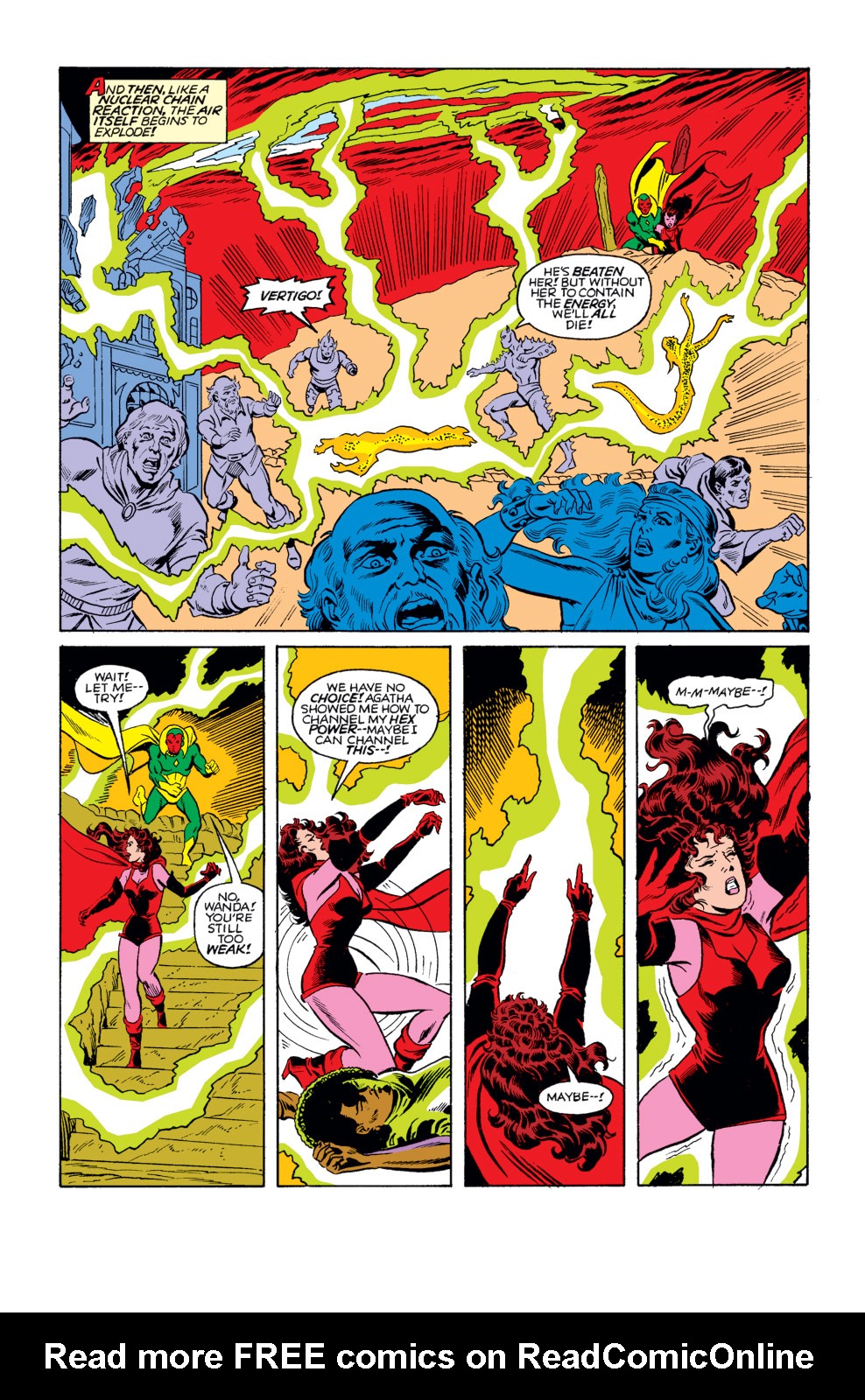 Read online The Vision and the Scarlet Witch (1985) comic -  Issue #3 - 20