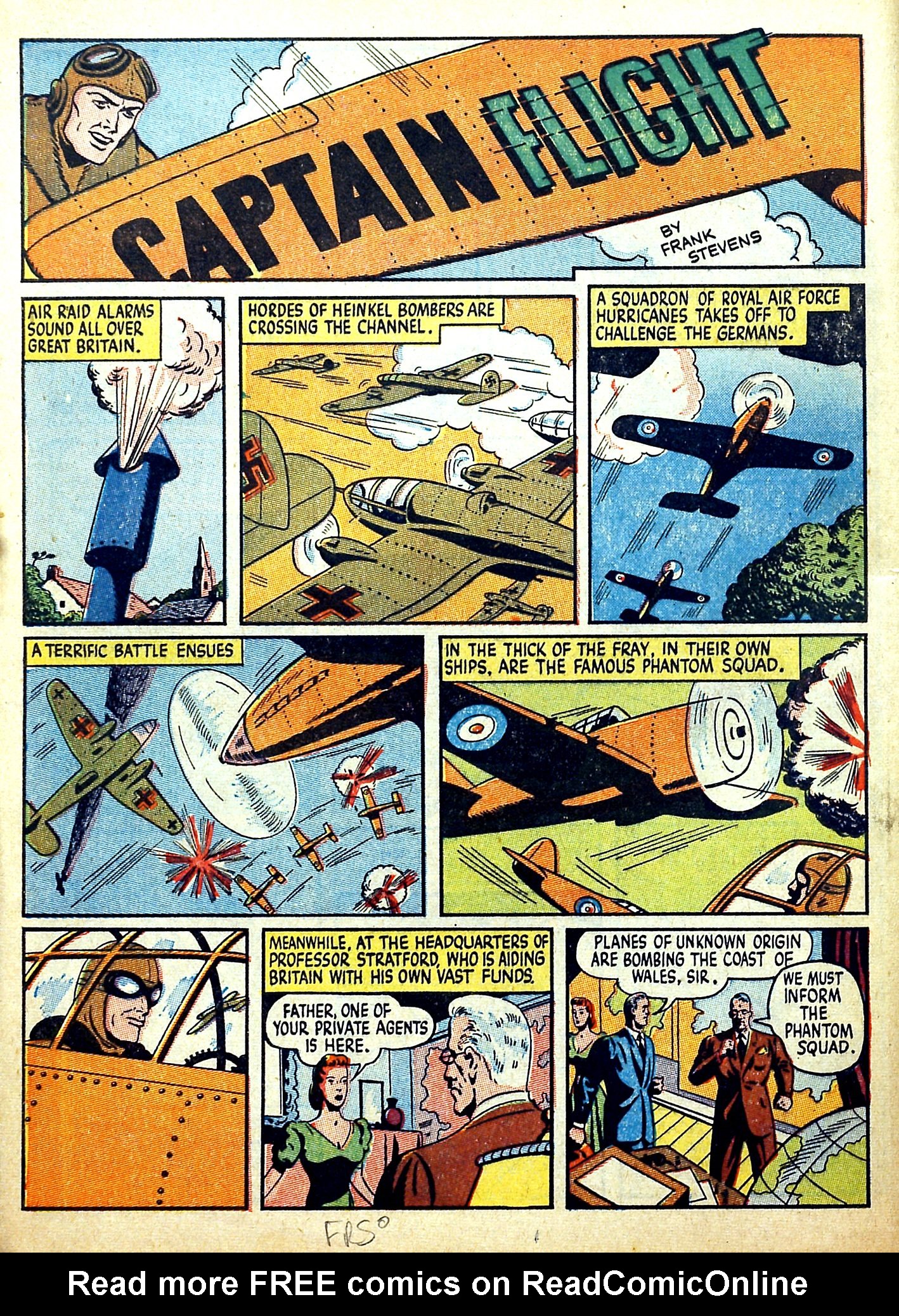 Read online Captain Flight Comics comic -  Issue #3 - 10