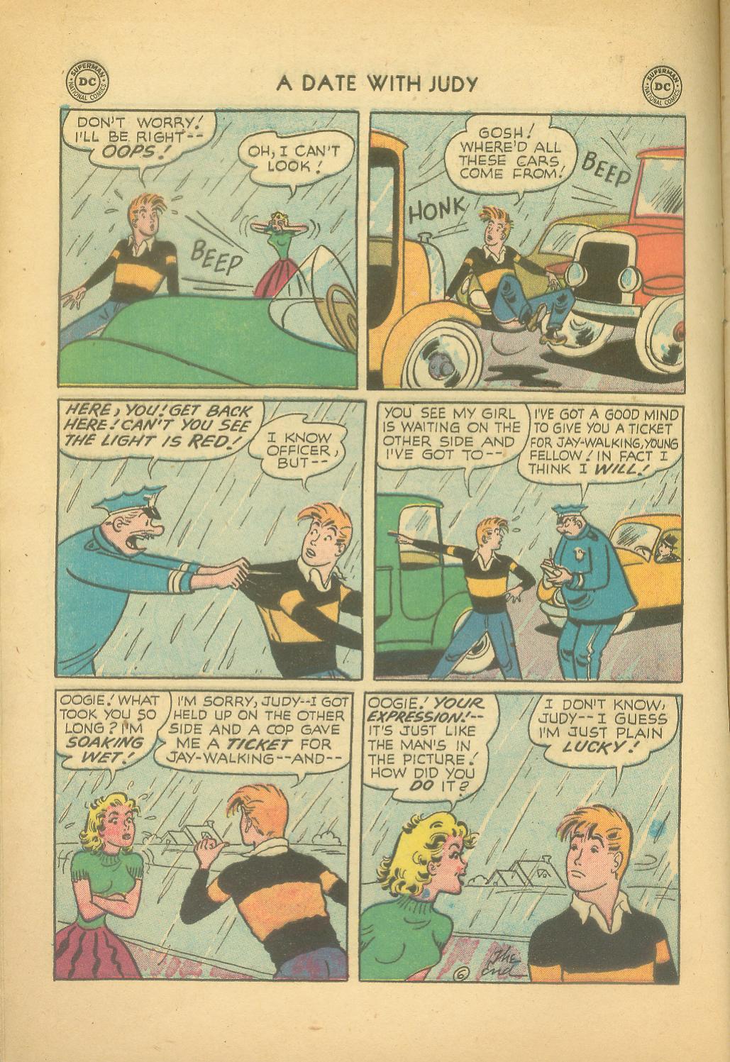 Read online A Date with Judy comic -  Issue #57 - 8